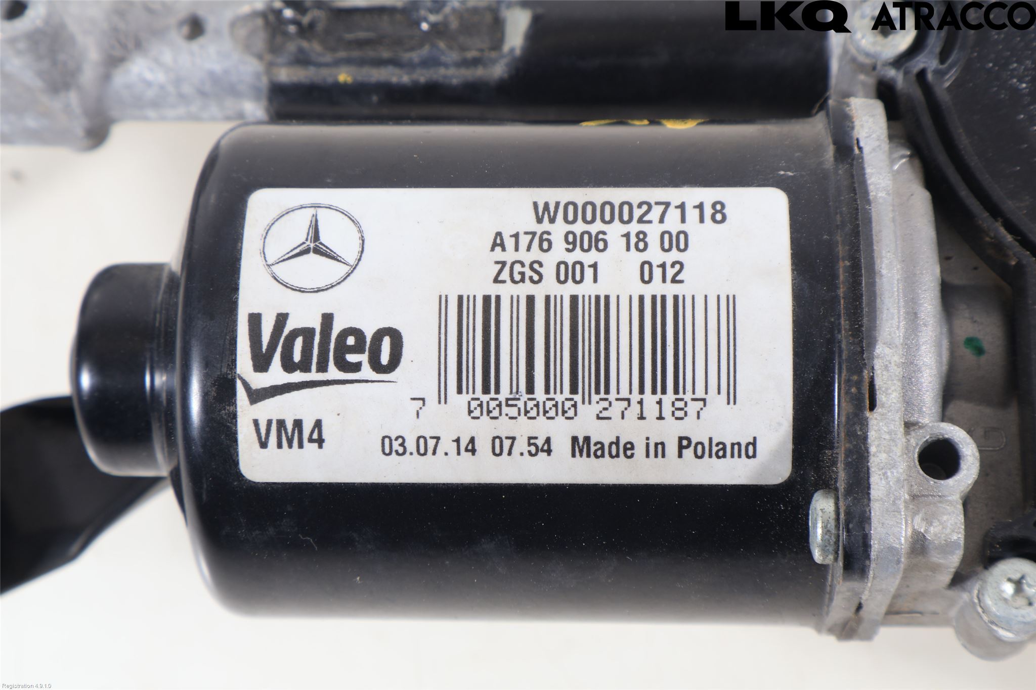 Mercedes-Benz MB GLA-KLASS (X156) 13-20 Viskeroverføring Frontrute