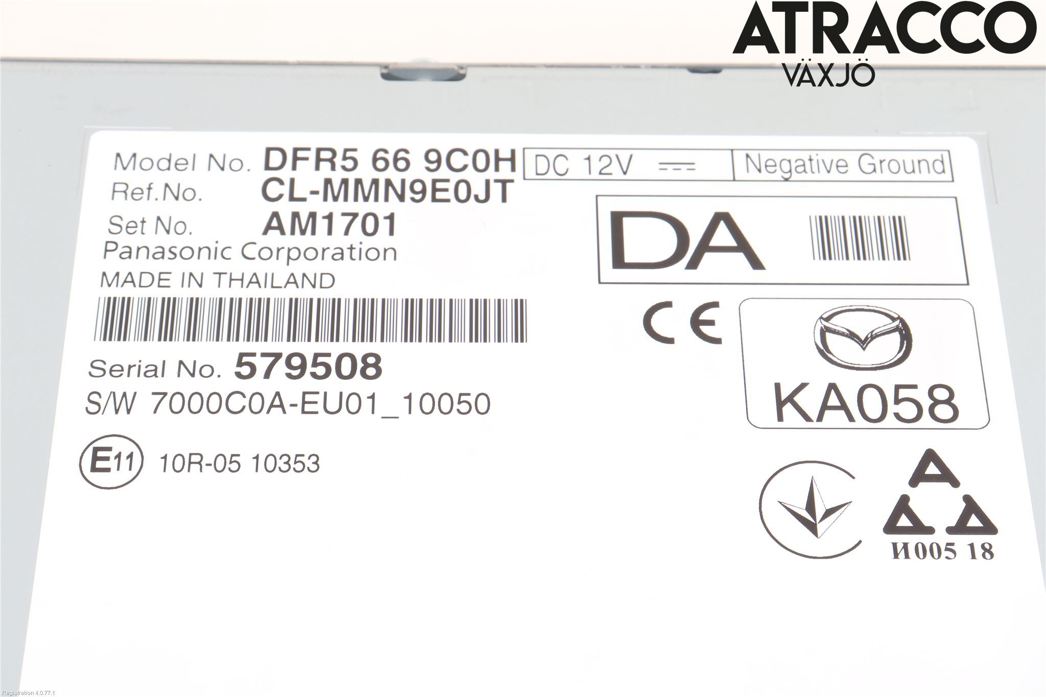 Mazda CX-30 20- Stereo Radio Med Cd
