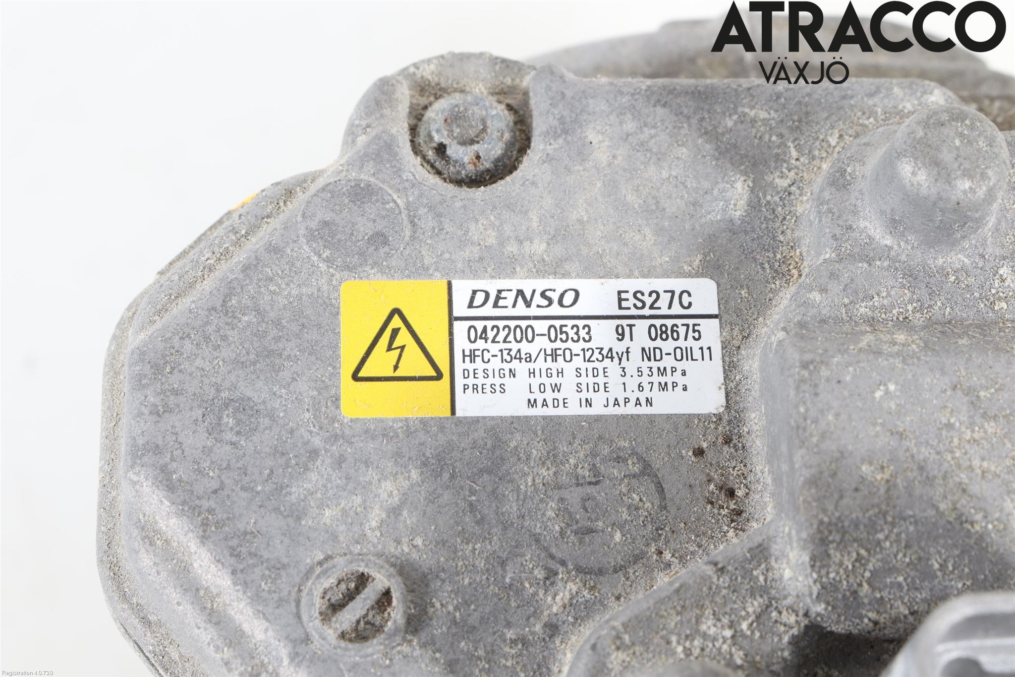Lexus NX 300h 15-21 Varme Ac Kompressor