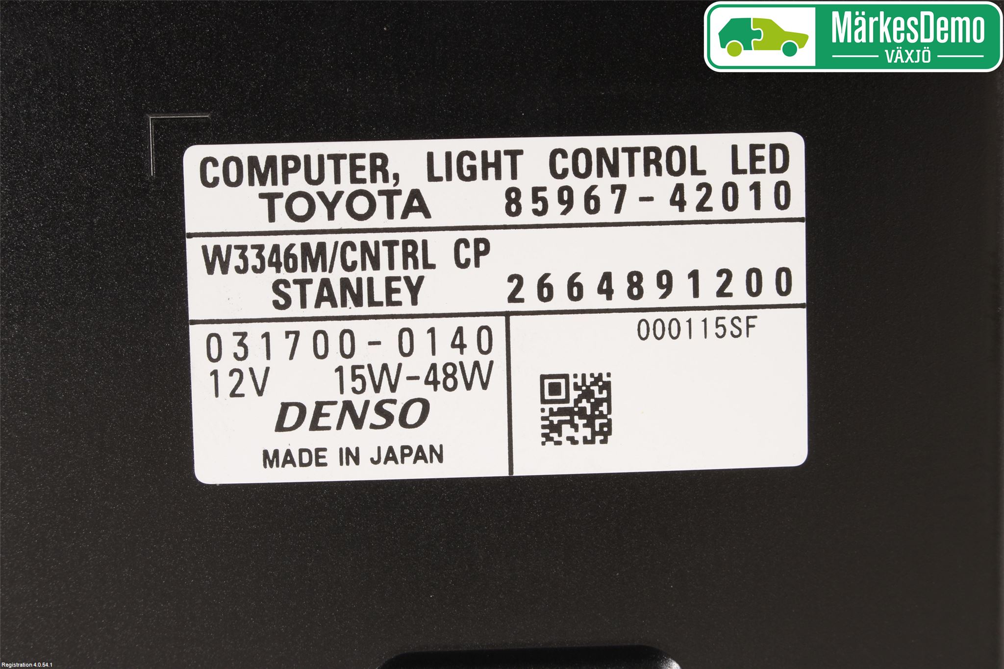 Toyota RAV4 13-18 Styreenhet Xenon