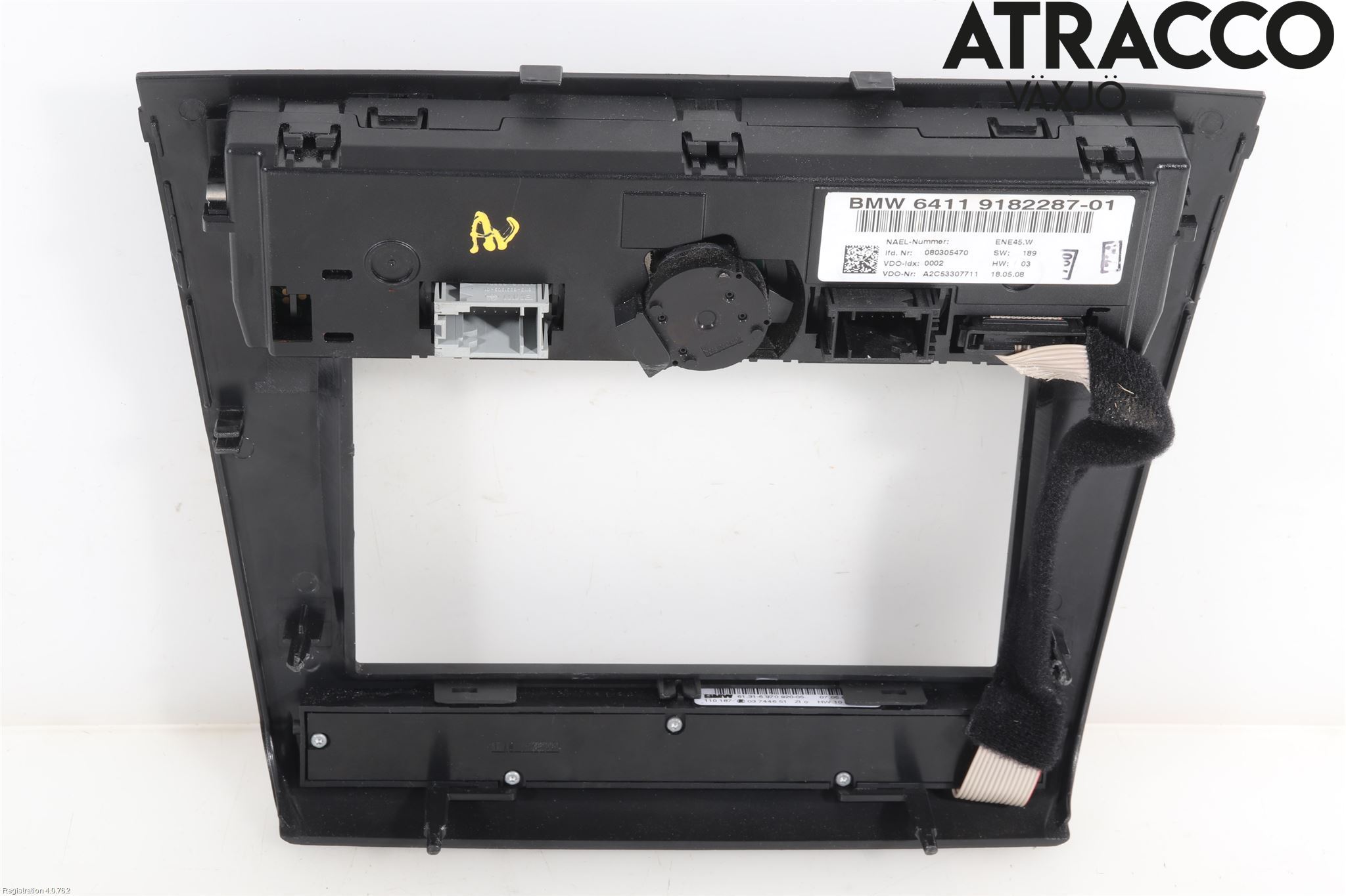 BMW 1 E87/81 5D/3D 03-11 Varme Ac Betjening-Display