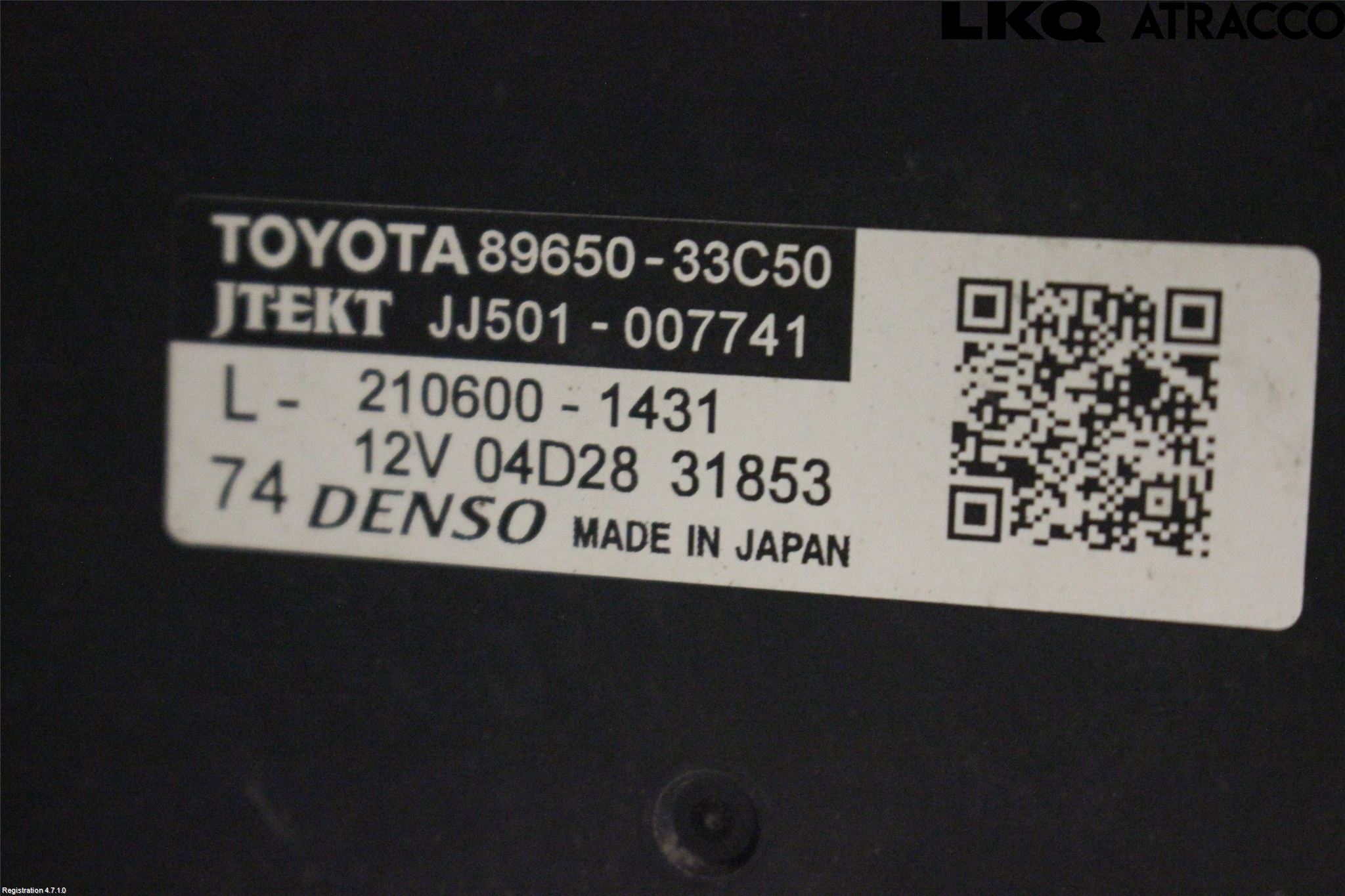 Toyota CAMRY 19-24 Styrväxel/Snäcka Elektrisk