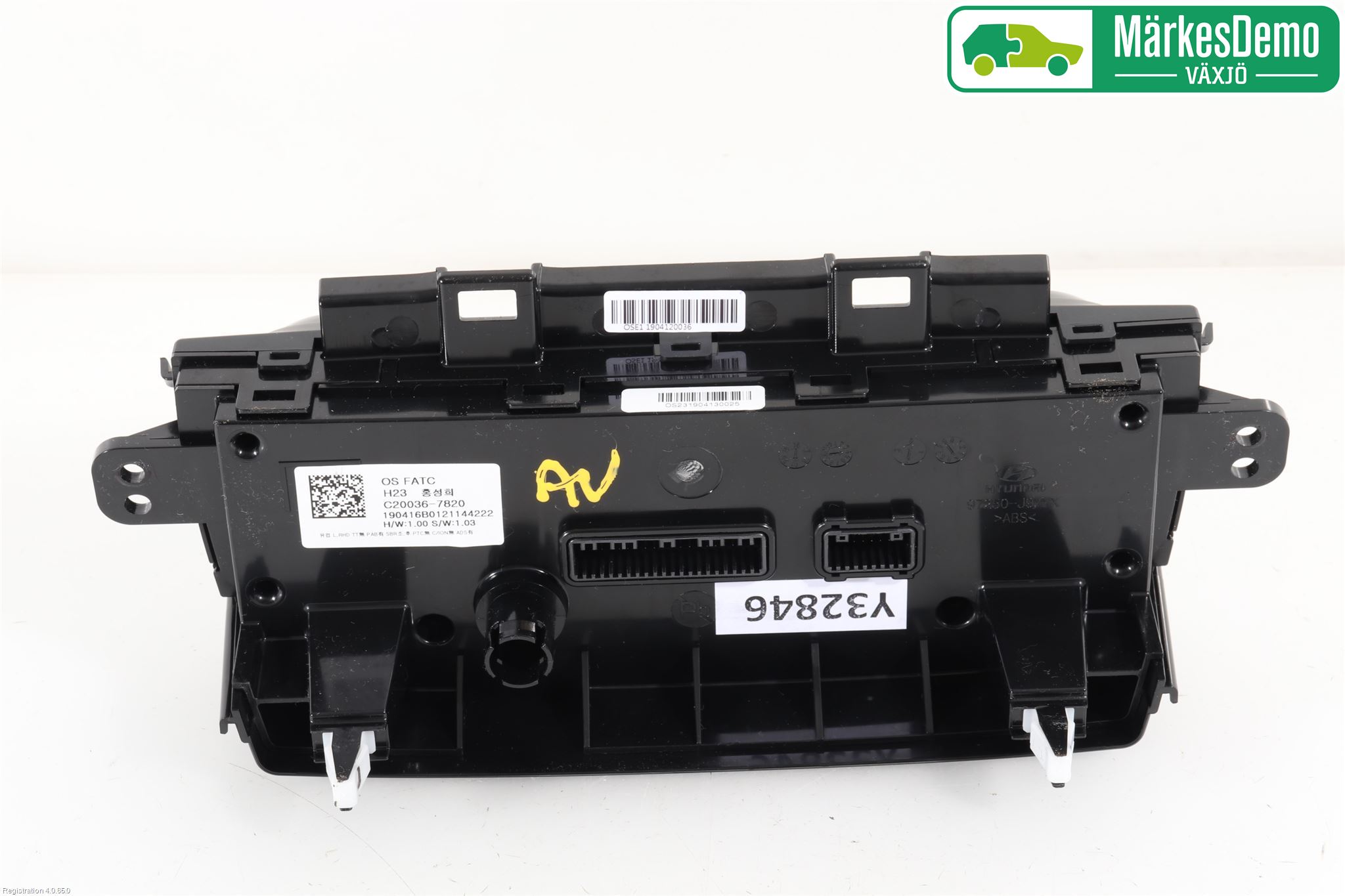 Hyundai KONA/ELECTRIC OS 18-23 Varme Ac Betjening-Display