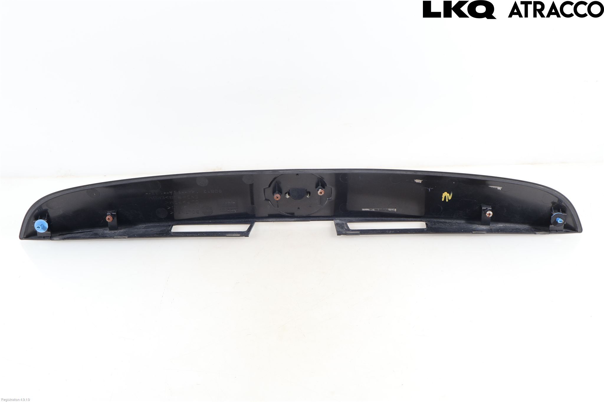 Nissan JUKE 10-14 Refleksplate - Skiltplate