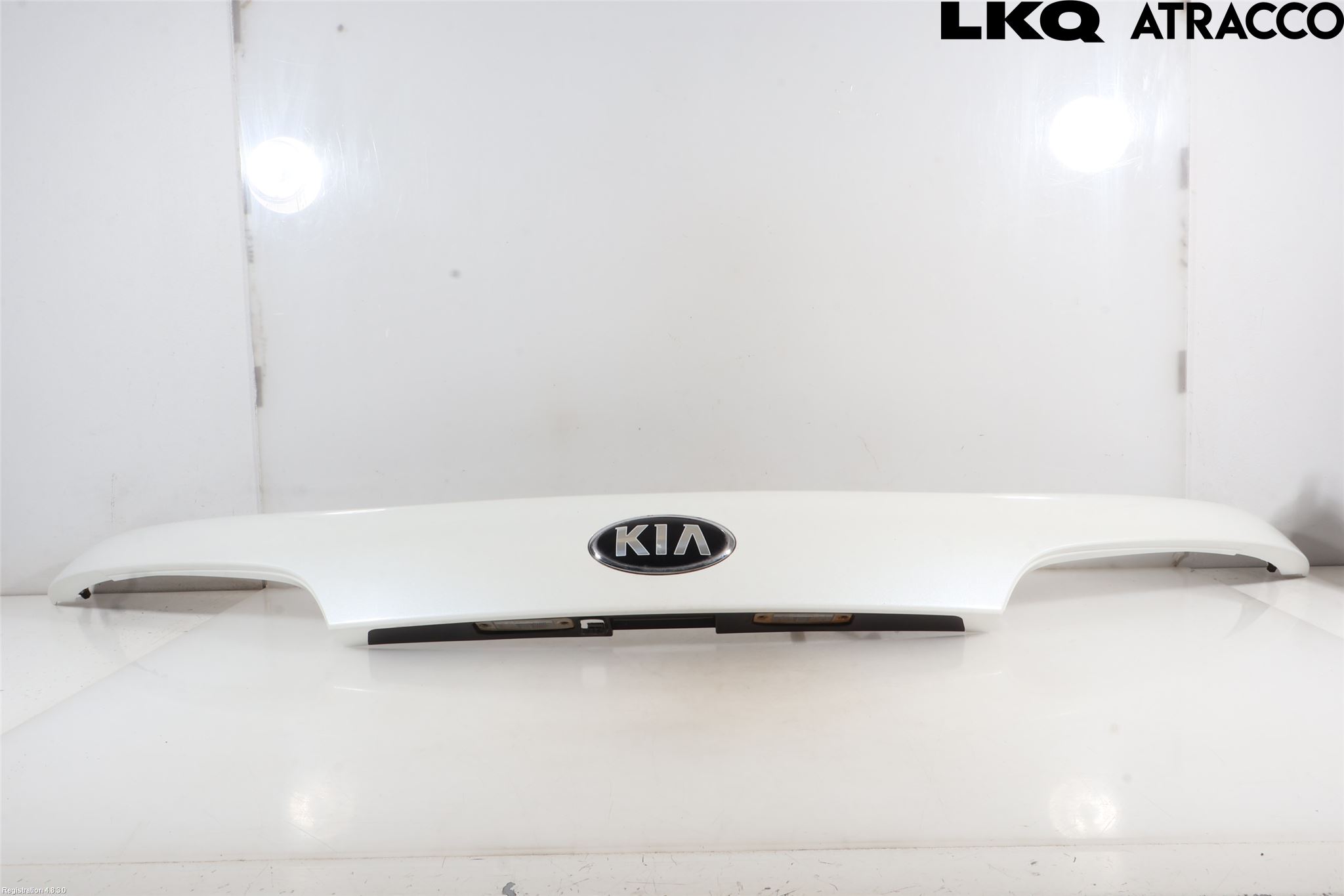 Kia SORENTO 10-14 Refleksplate - Skiltplate