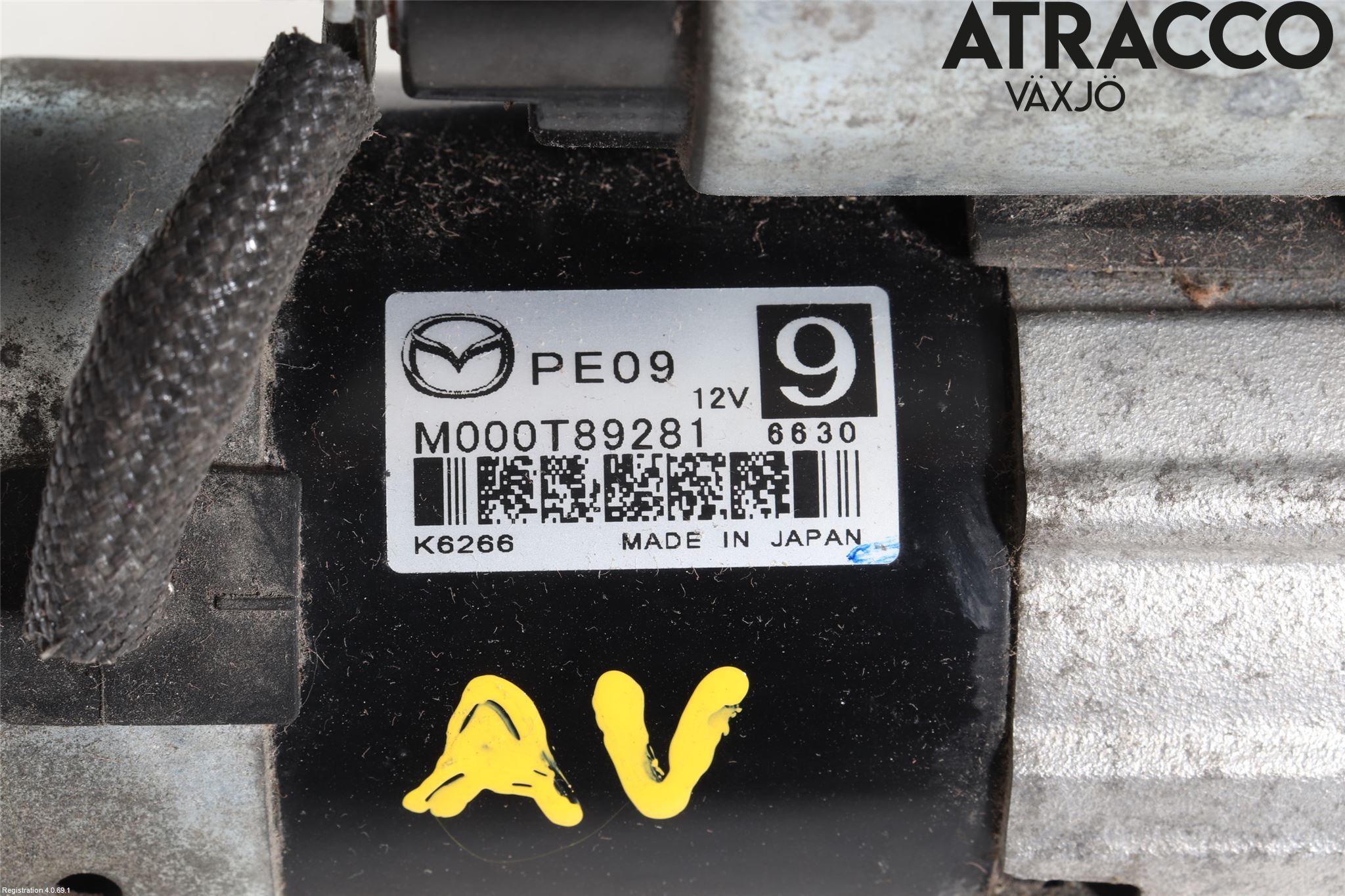 Mazda 6 13- Startmotor
