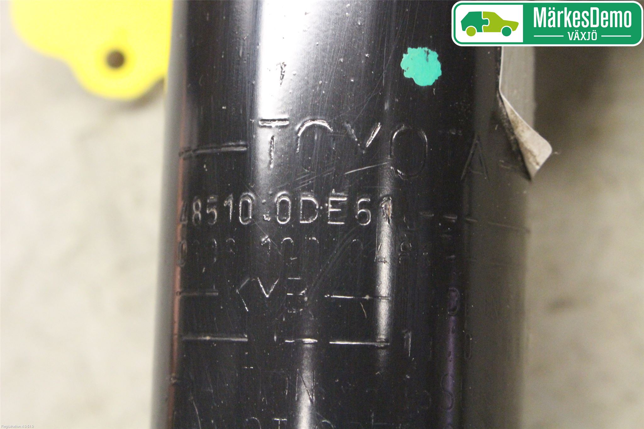 Toyota YARIS XP130 15-20 Fjærbein Foran Høyre