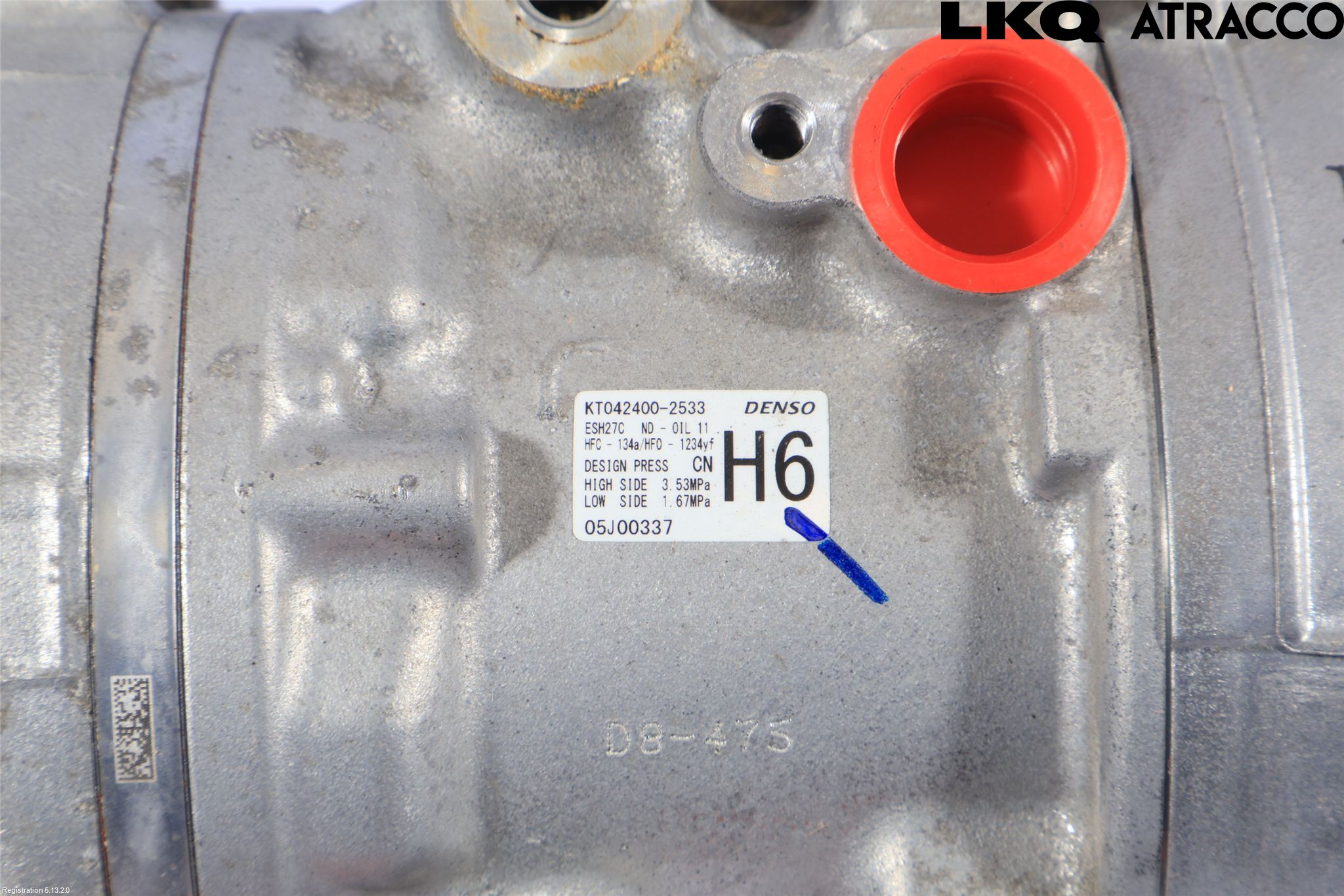 Honda CR-V 24- Varme Ac Kompressor