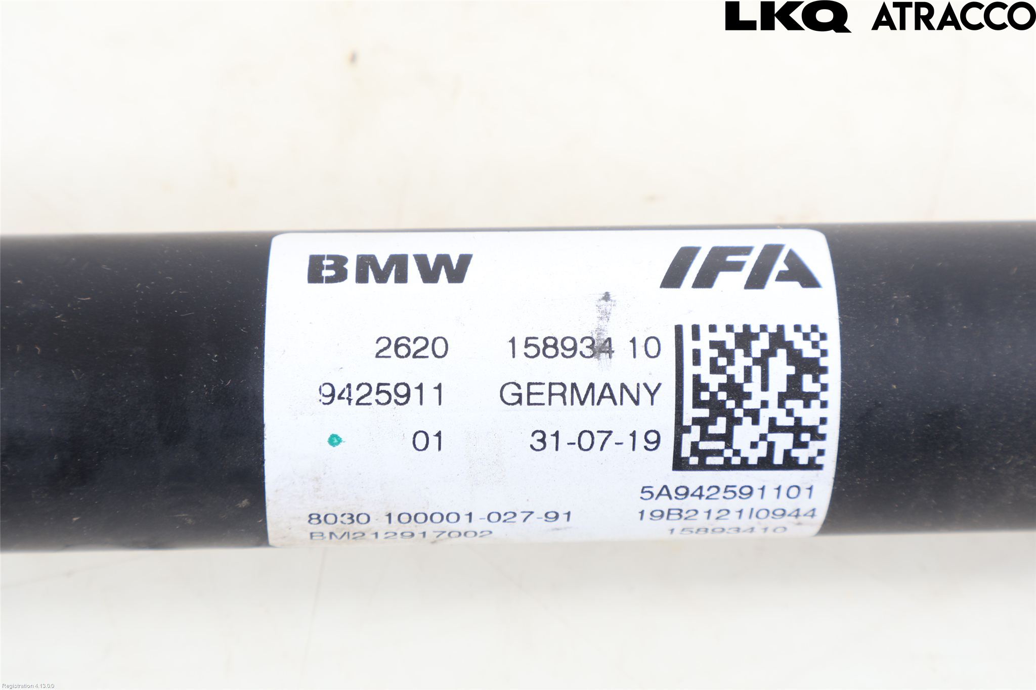 BMW 5 G30/G31/F90 17-23 Mellomaksel Fremre 4Wd