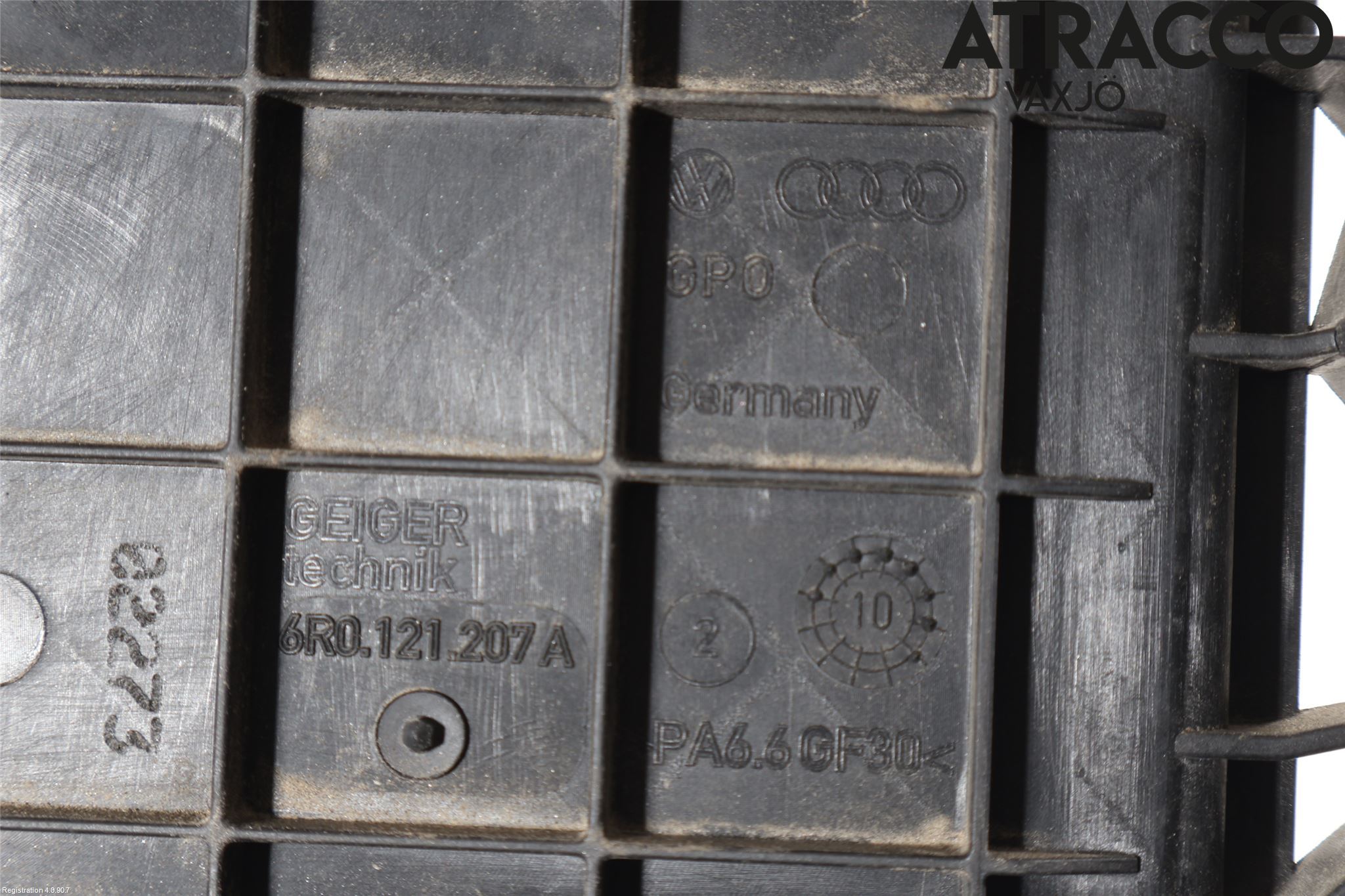 Volkswagen VW POLO 10-17 Kjølevifte-Radiator Hus-Kåpe
