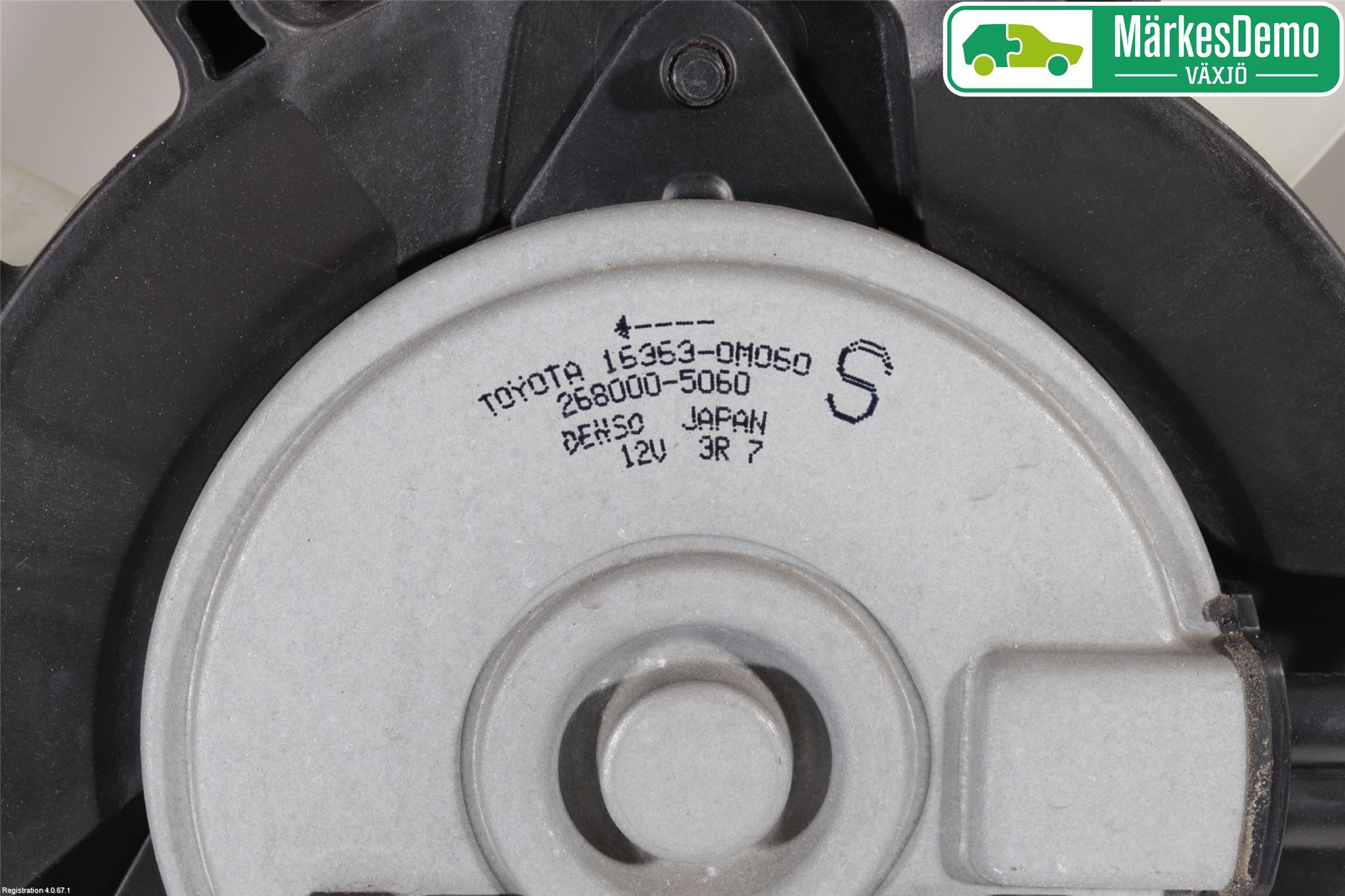 Toyota YARIS XP130 12-14 Kjølevifte-Radiator Hus-Kåpe