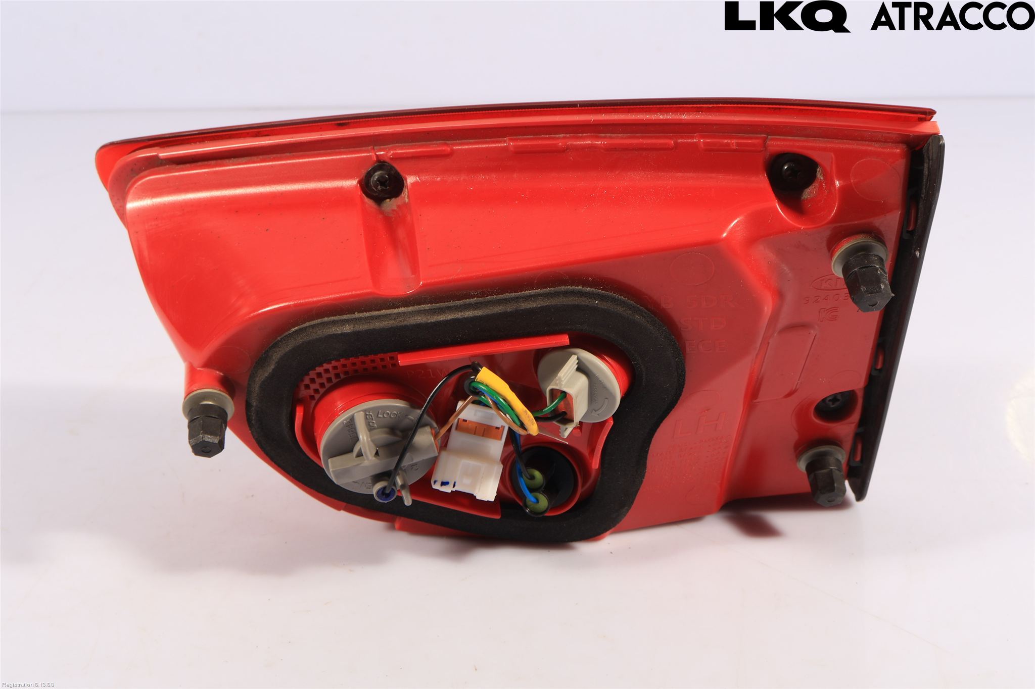 Kia RIO 17- Baklykt Venstre  På Luke(Indre
