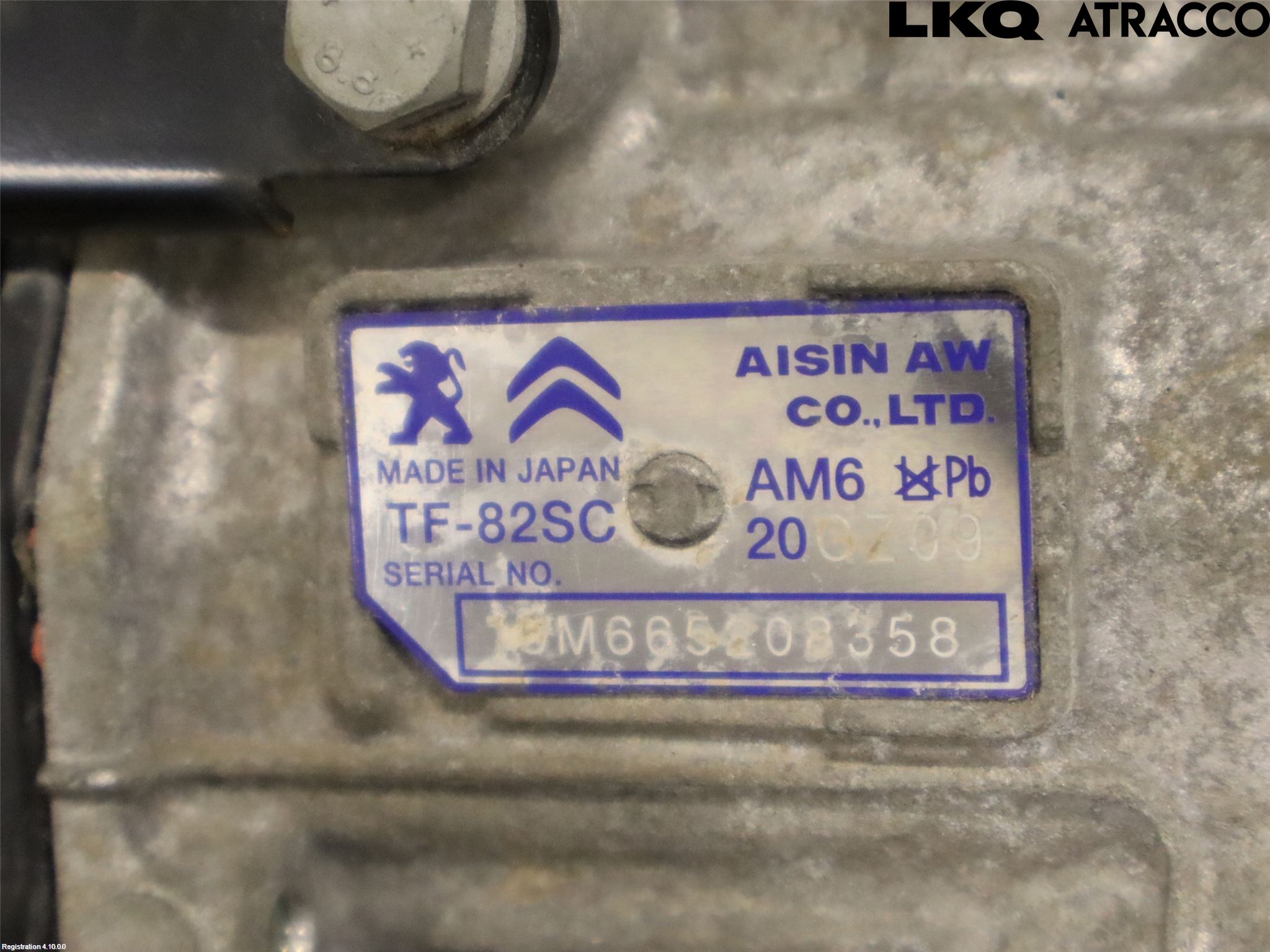 Peugeot 308 14-21 Gearkasse Automat