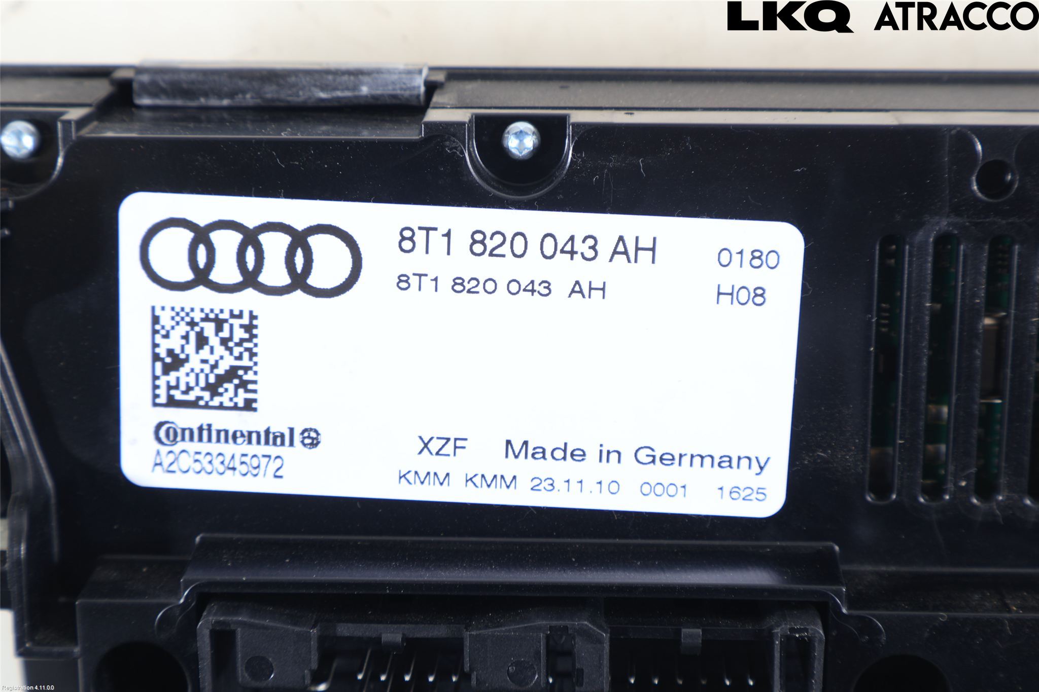 Audi A4/S4 08-11 Varme Ac Betjening-Display