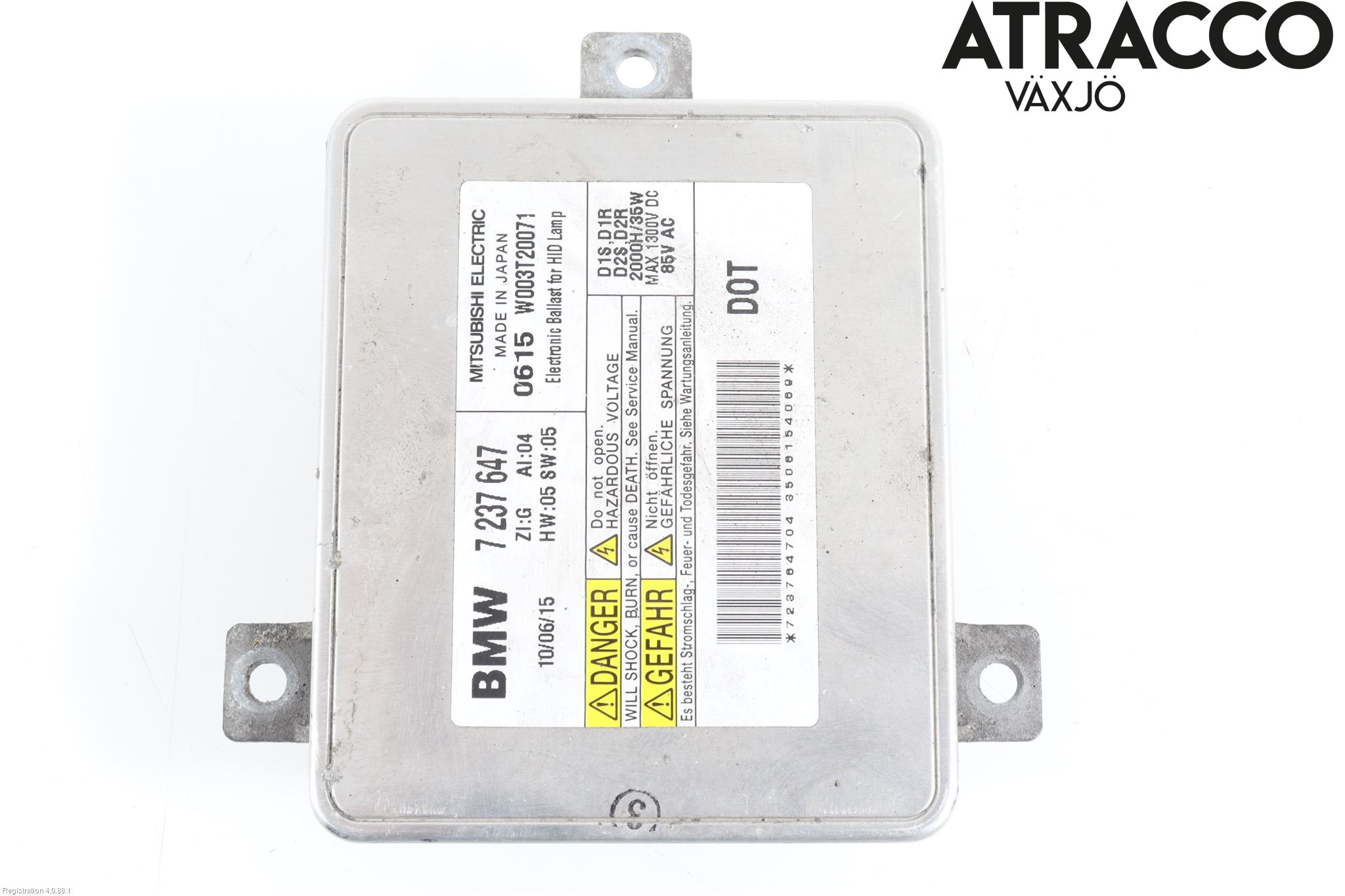 BMW 5 F10/F11/F18 09-17 Styreenhet Xenon