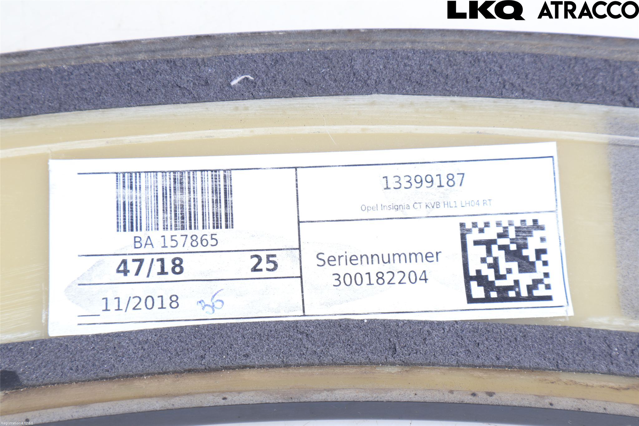 Opel INSIGNIA 09-16 Hjulbuelist