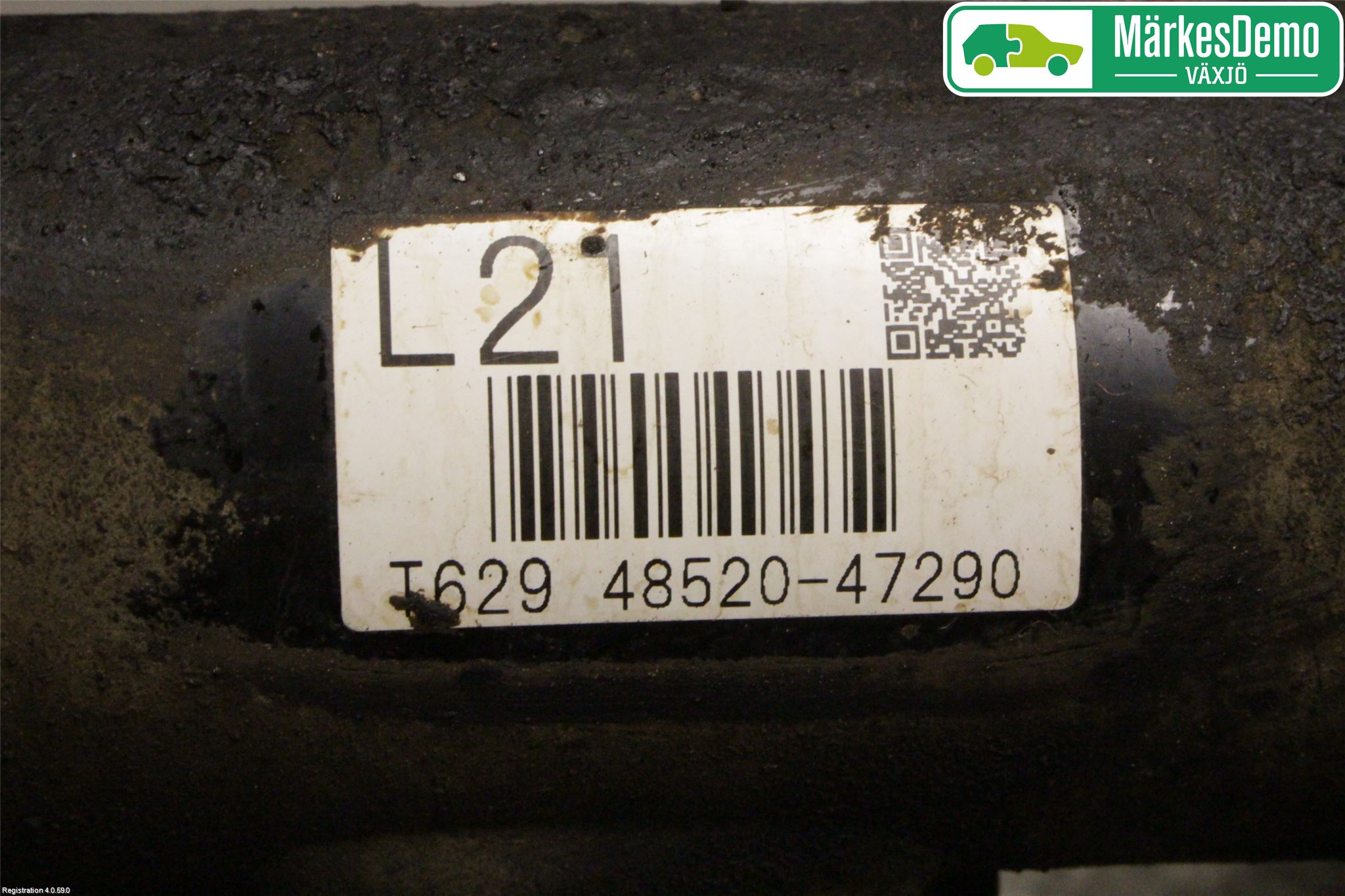 Toyota PRIUS (ZVW50) 16-21 Fjærbein Foran Venstre