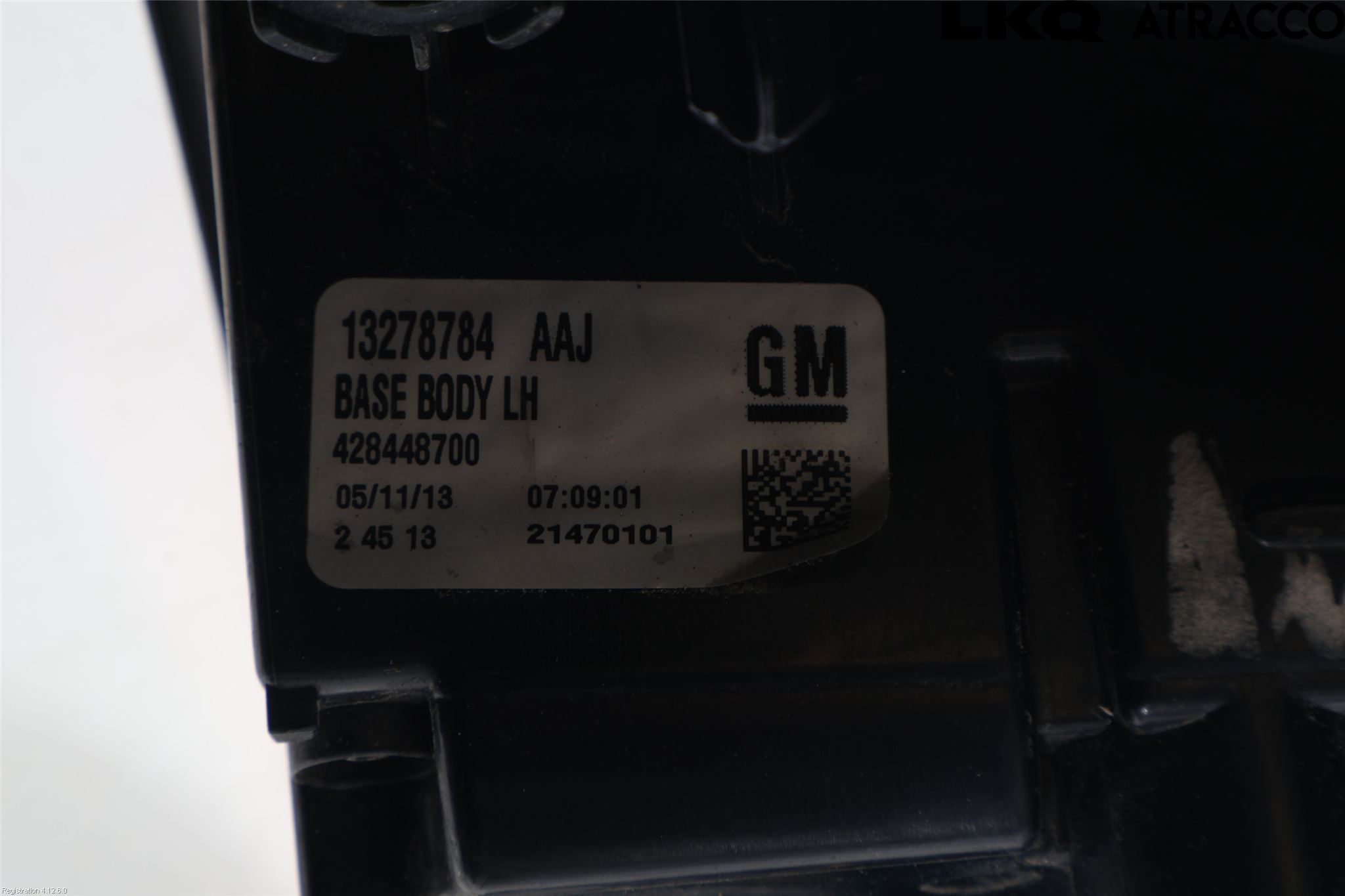 Opel ZAFIRA C 12-19 Baklykt Venstre