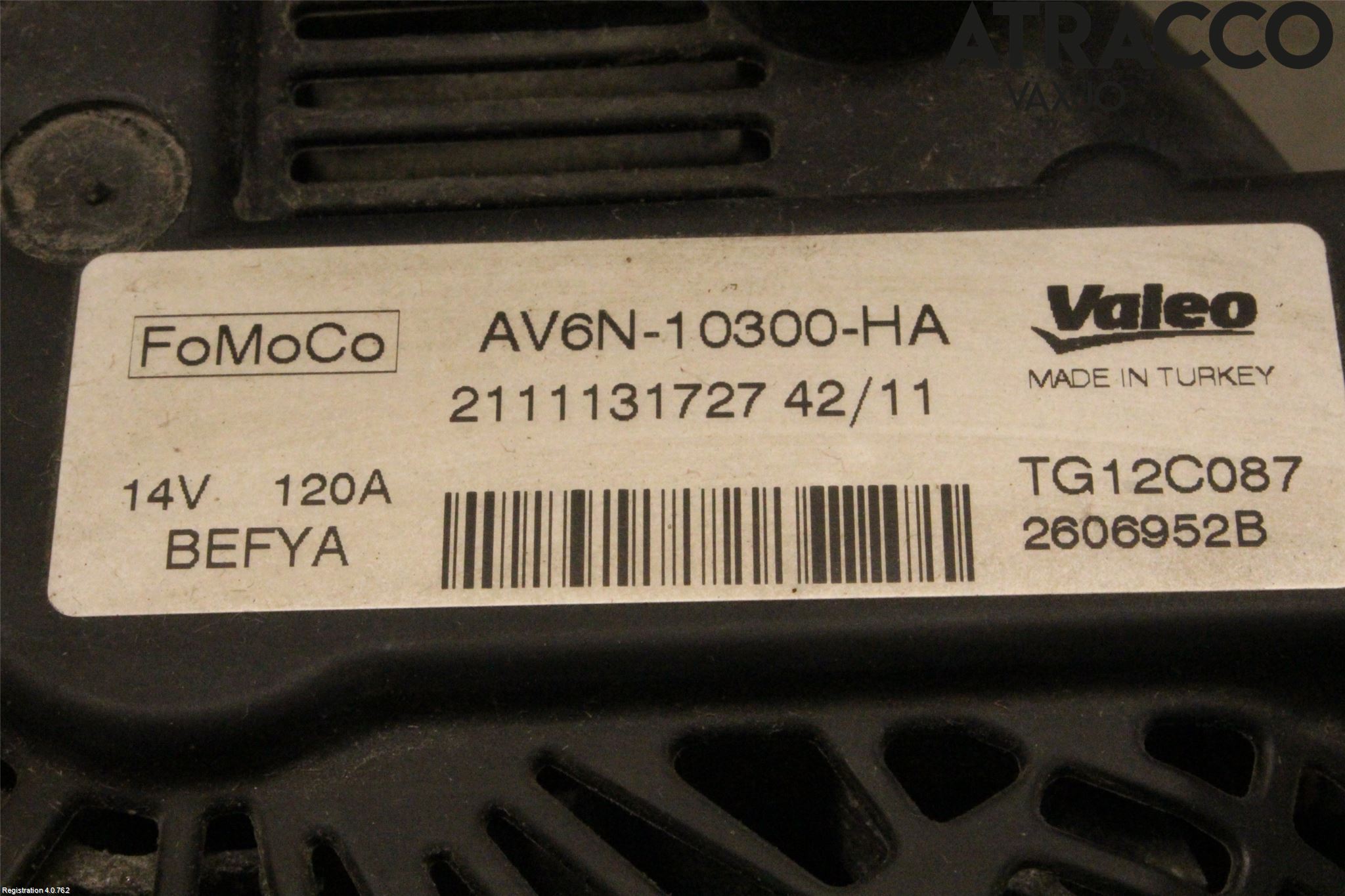 Ford FIESTA 09-12 Dynamo