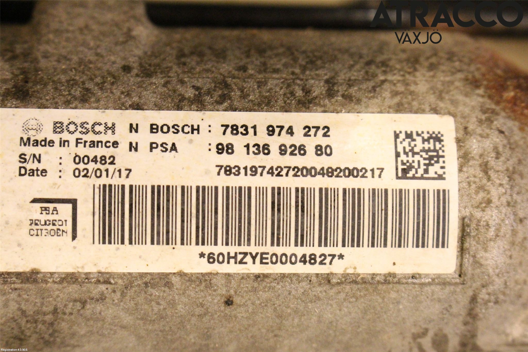 Toyota PROACE II 16- Servo Snekke - Tannstang