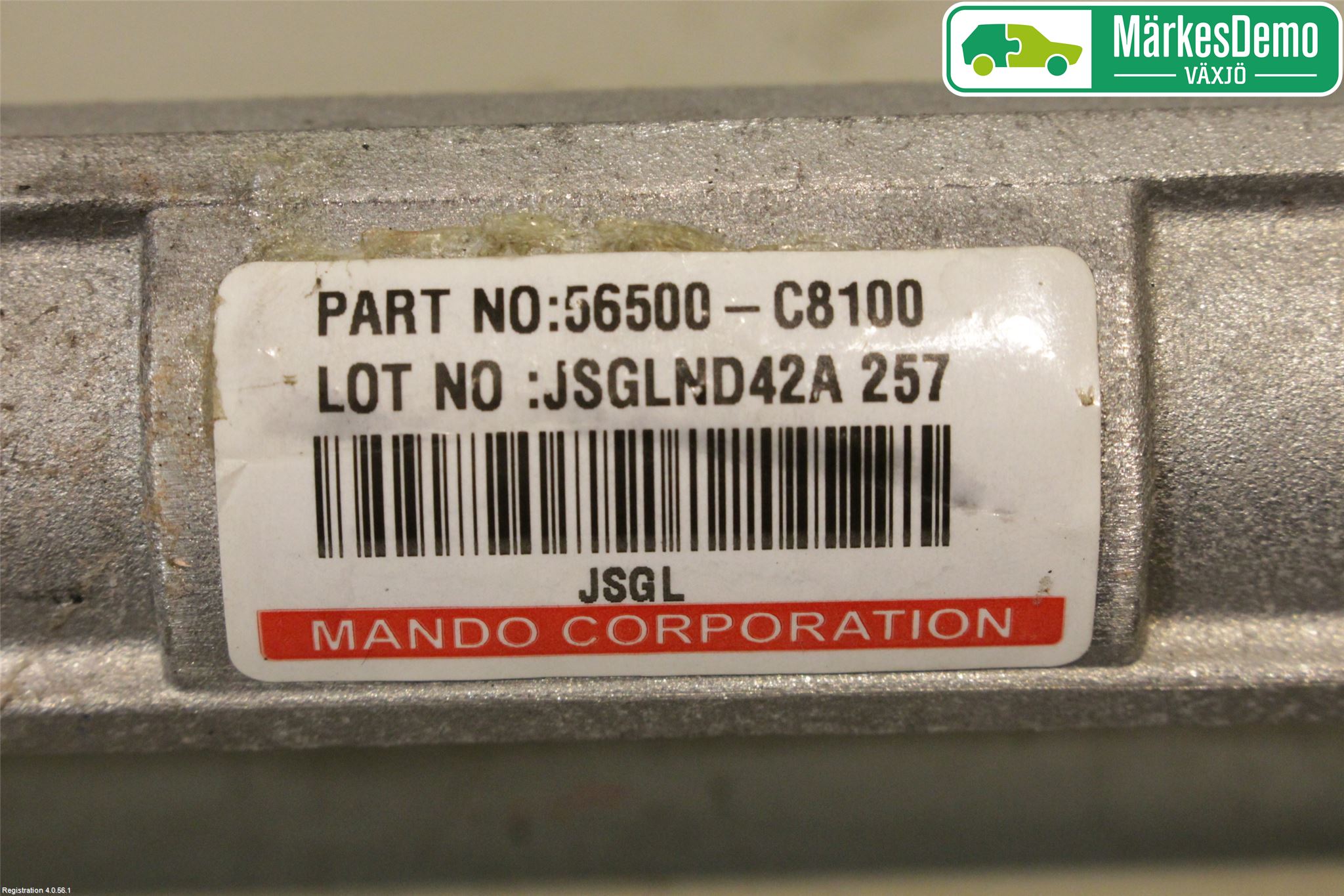 Hyundai i20 GB 15-20 Servo Snekke - Tannstang
