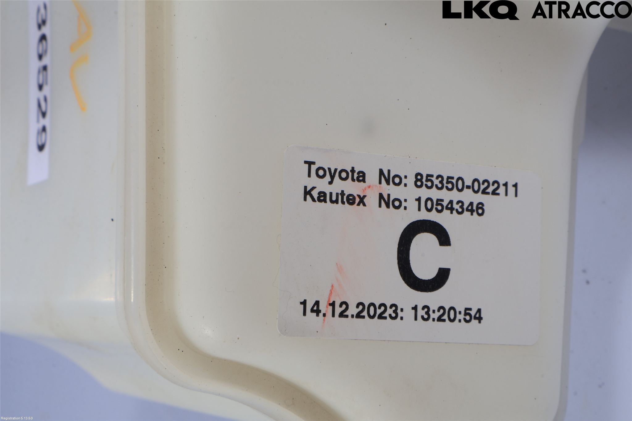 Toyota COROLLA 19- Spylerbeholder Frontrute-Lykte