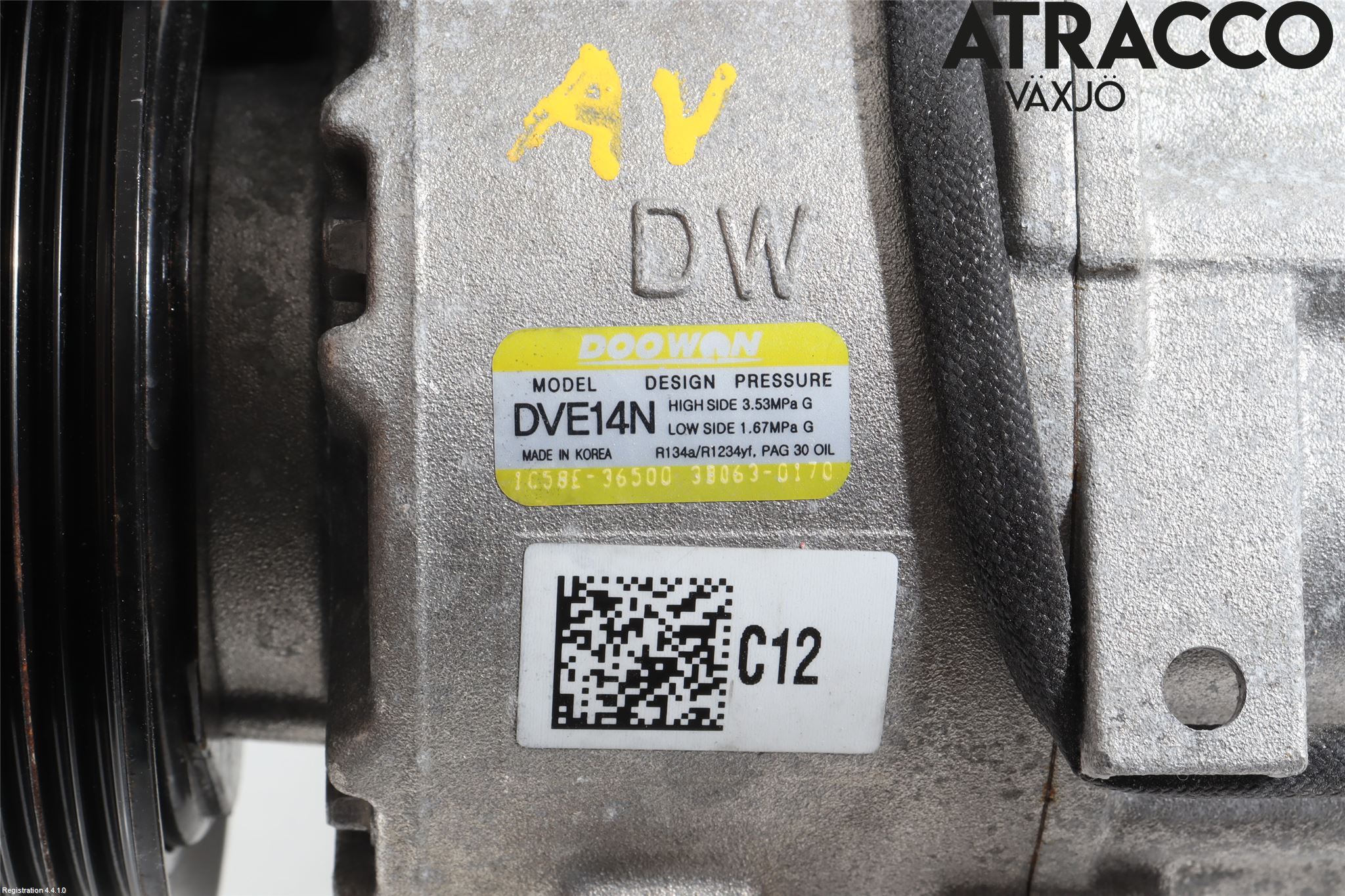 Hyundai KONA/ELECTRIC OS 18-23 Varme Ac Kompressor