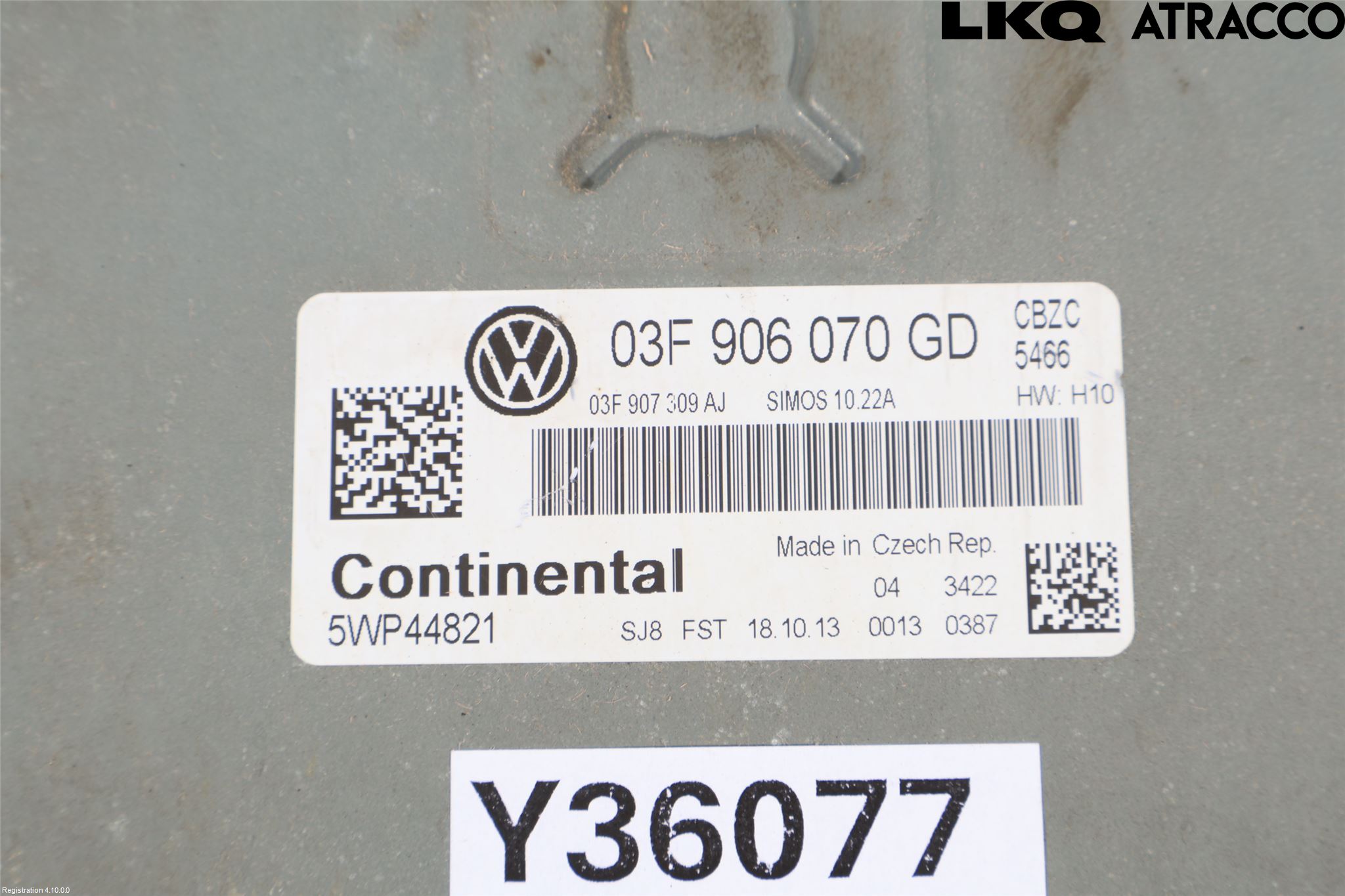Volkswagen VW POLO 10-17 Styreenhet Innsprøytning