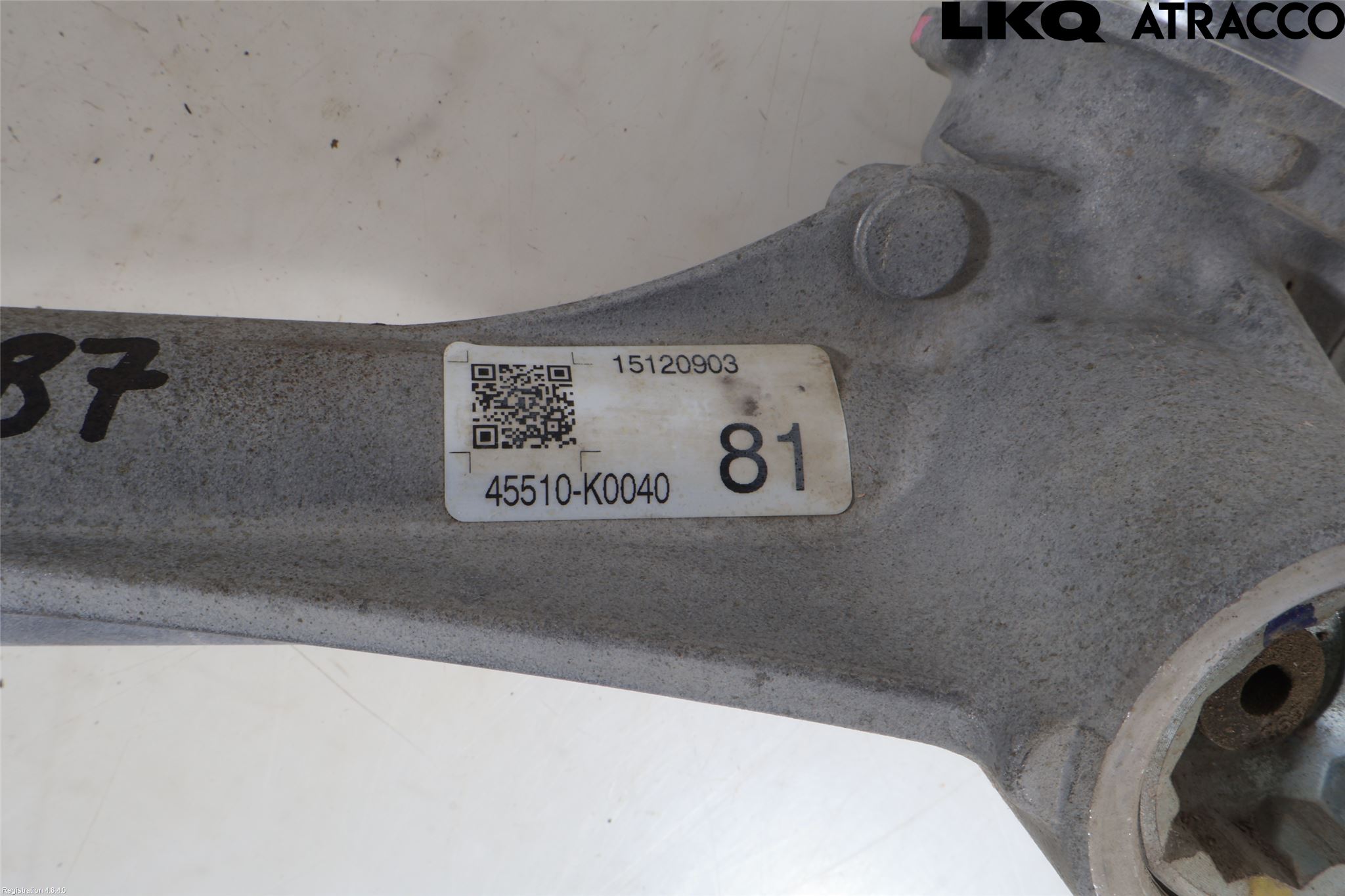 Toyota YARIS XP21 20- Snekke - Tannstang