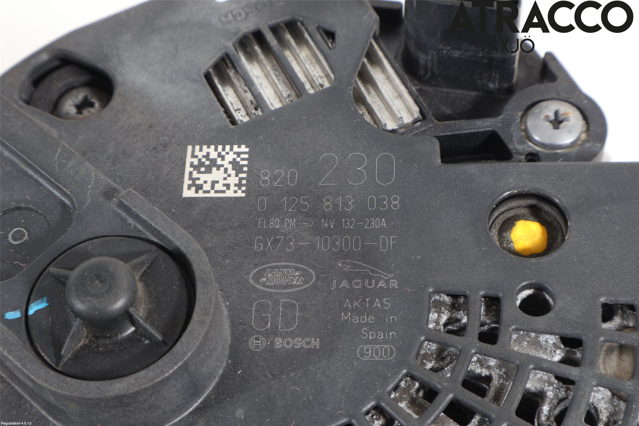 Landrover RANGE ROVER VELAR (L560) 17- Dynamo