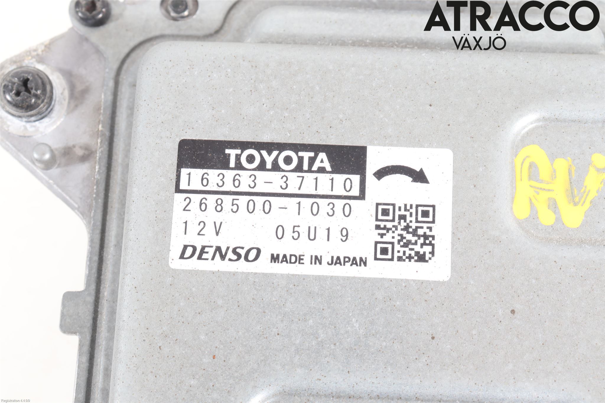 Toyota PRIUS (ZVW50) 16-21 Kjølevifte Elektrisk