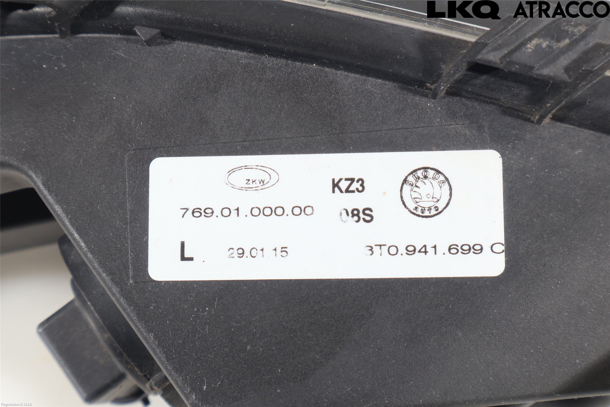 Skoda SUPERB 09-15 Frontlykt-Kurve-Tåkelys