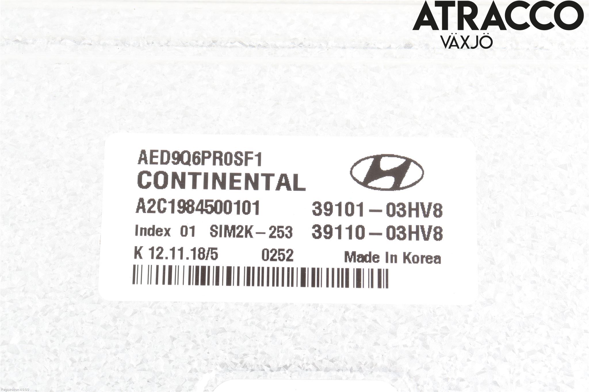 Hyundai IONIQ AE 17-22 Styreenhet Innsprøytning