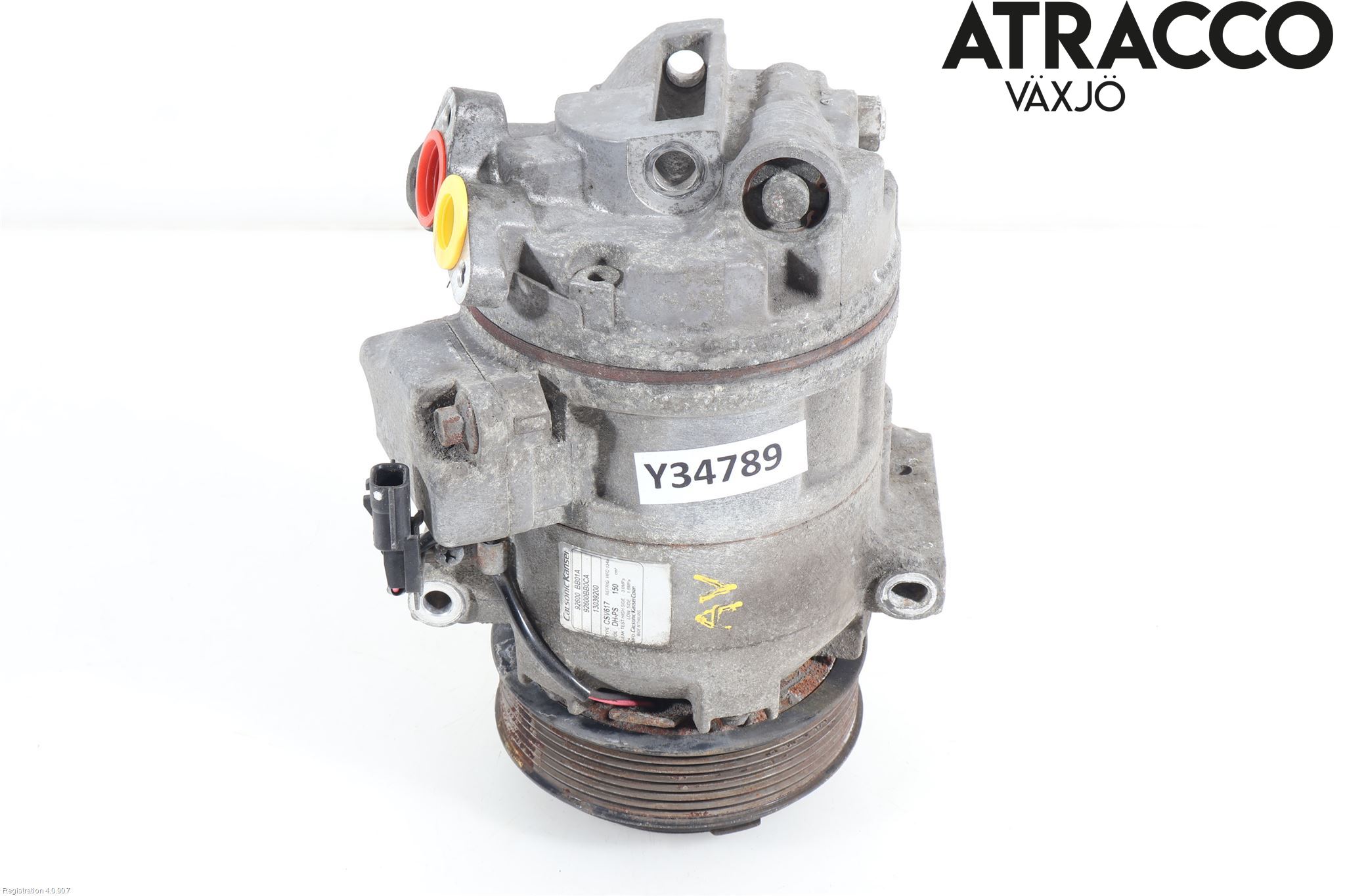 Nissan QASHQAI 10-14 Varme Ac Kompressor