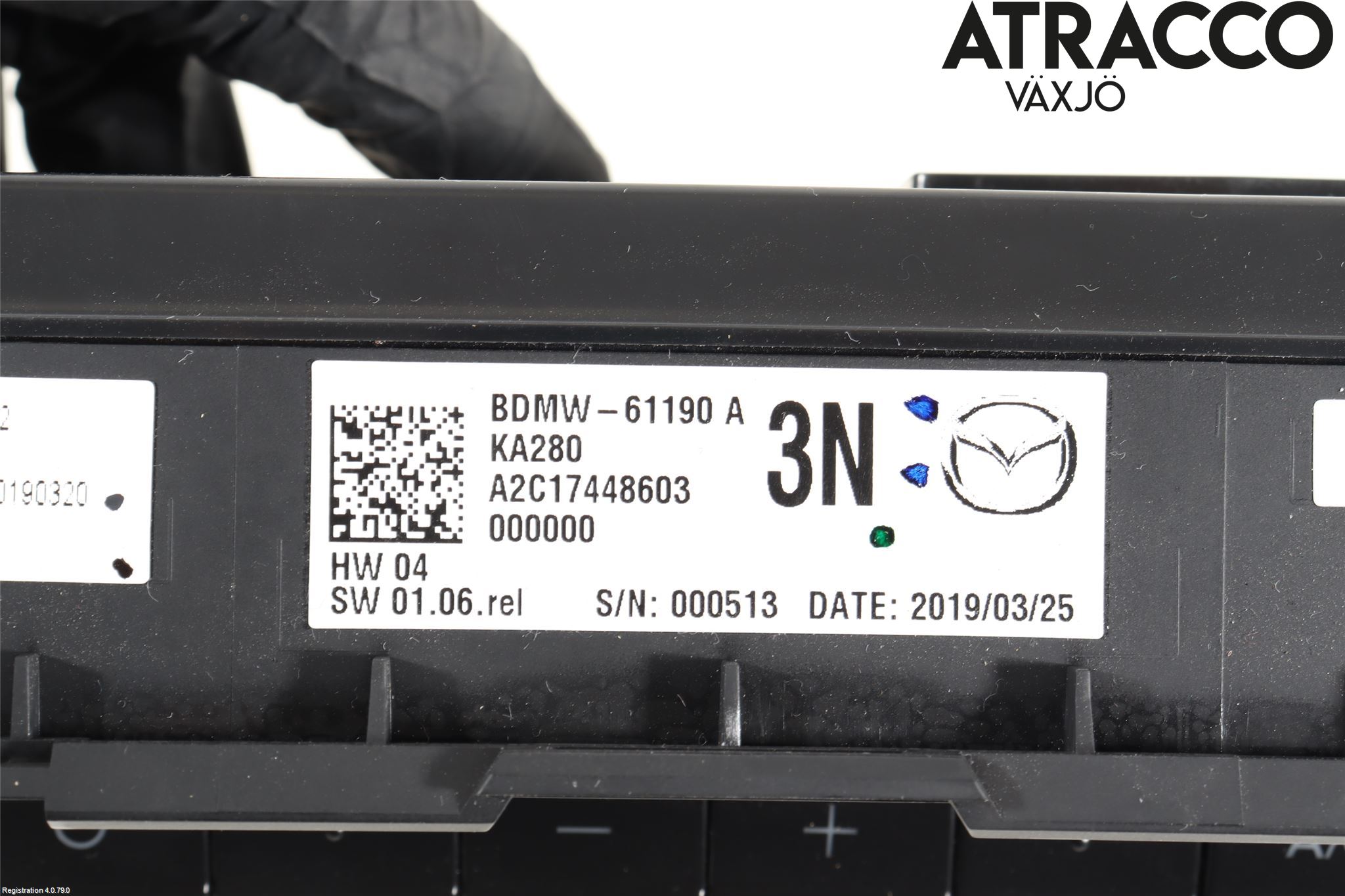 Mazda 3 IV 19- Varme Ac Betjening-Display