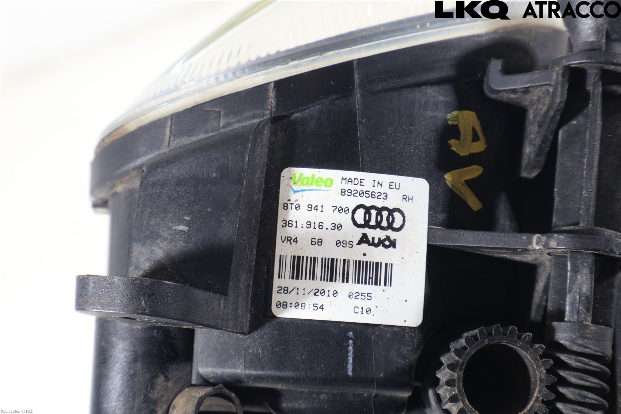 Audi A4/S4 08-11 Frontlykt-Kurve-Tåkelys