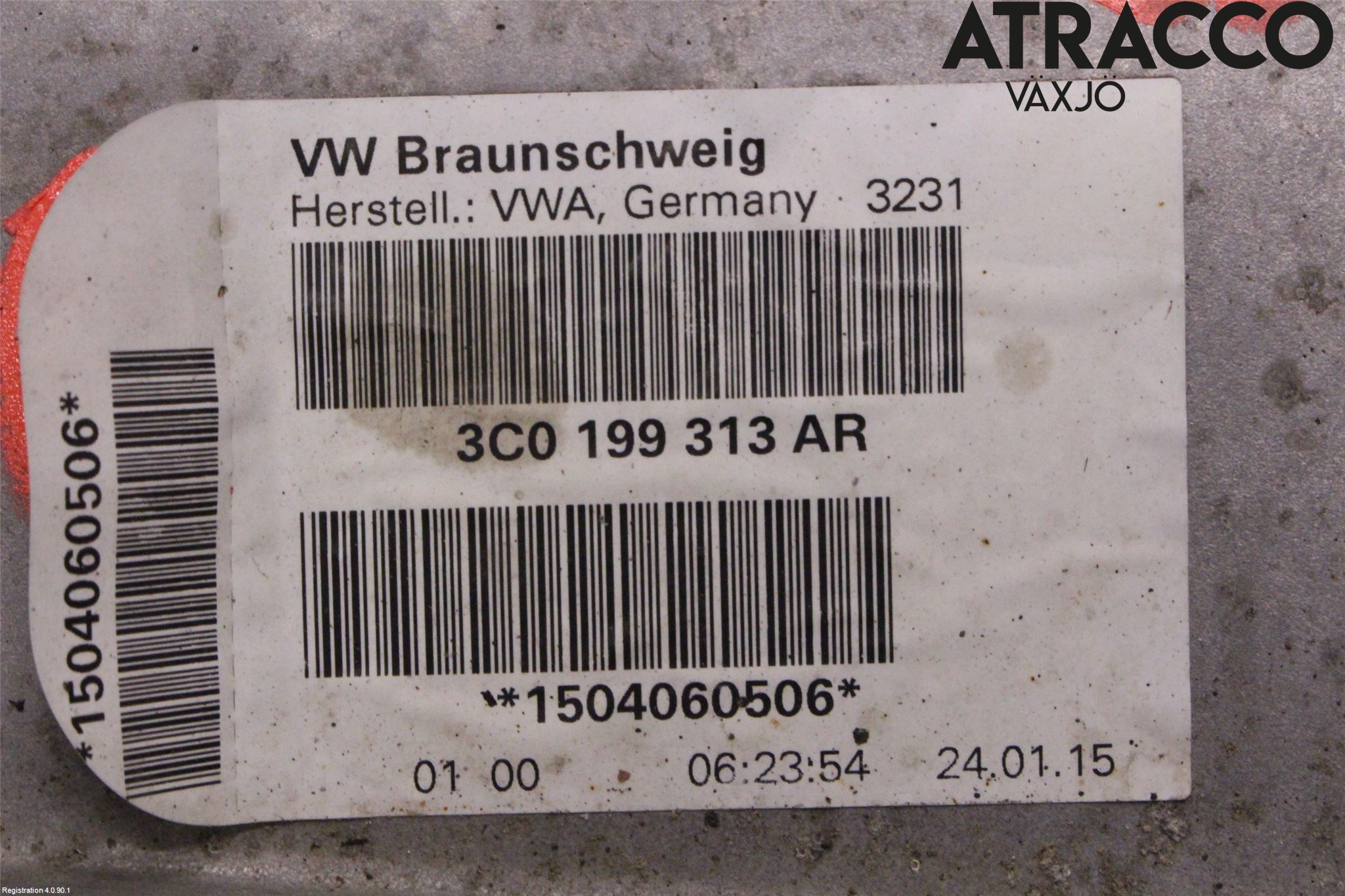 Volkswagen VW TIGUAN 07-16 Forstillingsbjelke(Tvergående)