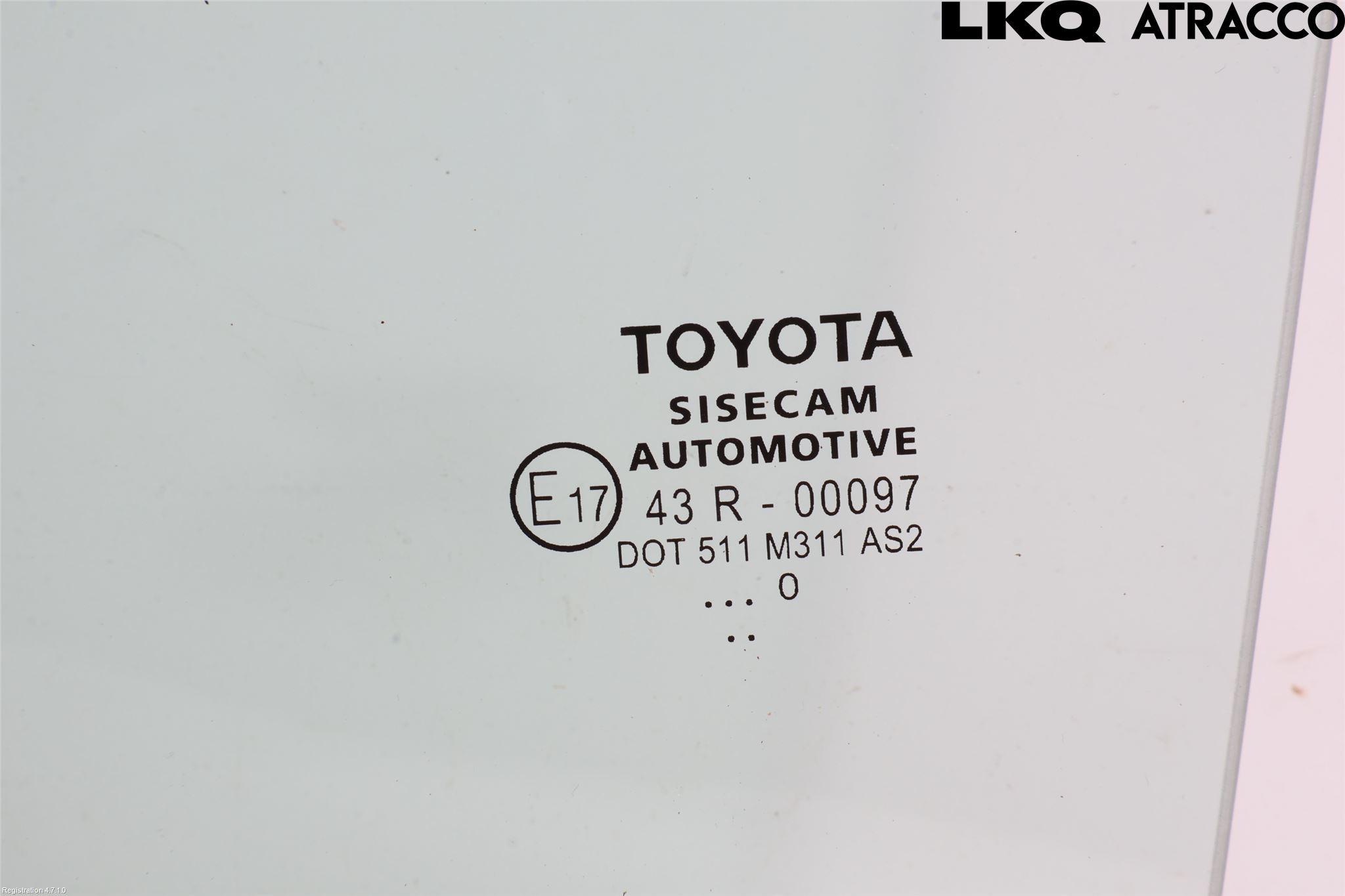 Toyota C-HR 16-23 Dørrute Bak Venstre 4Dørs