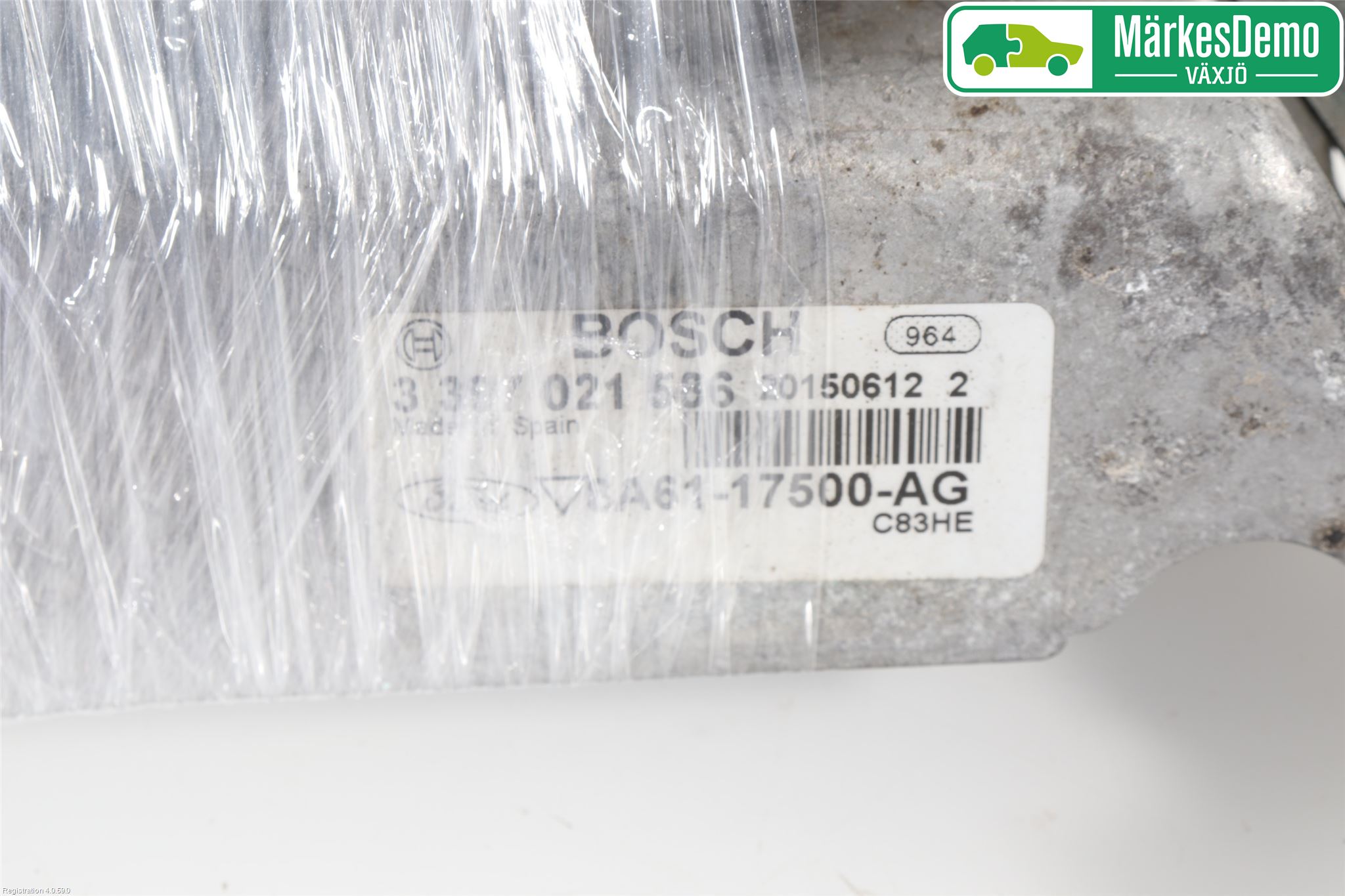 Ford FIESTA 13-17 Viskeroverføring Frontrute