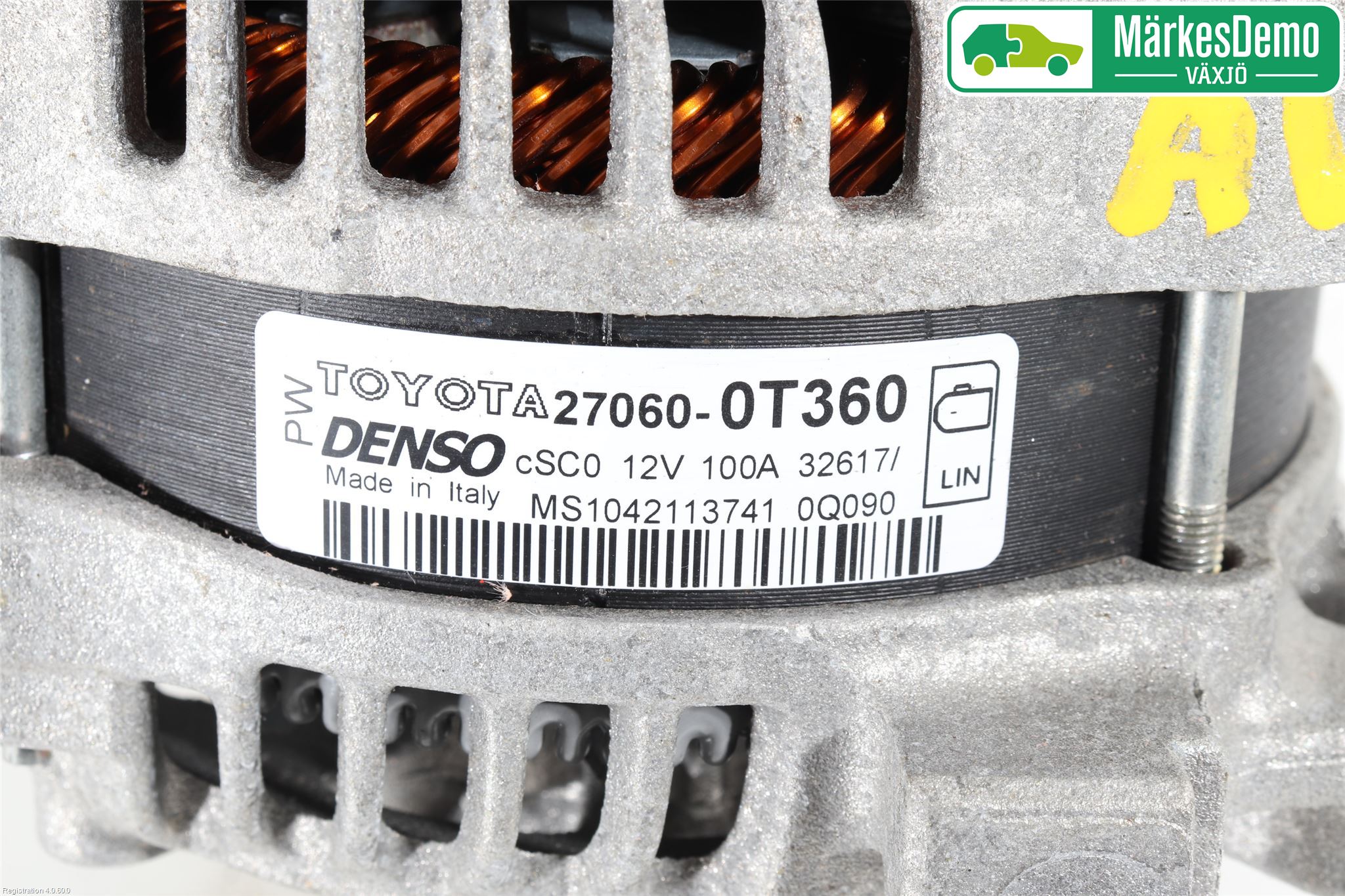 Toyota AVENSIS 16-18 Dynamo