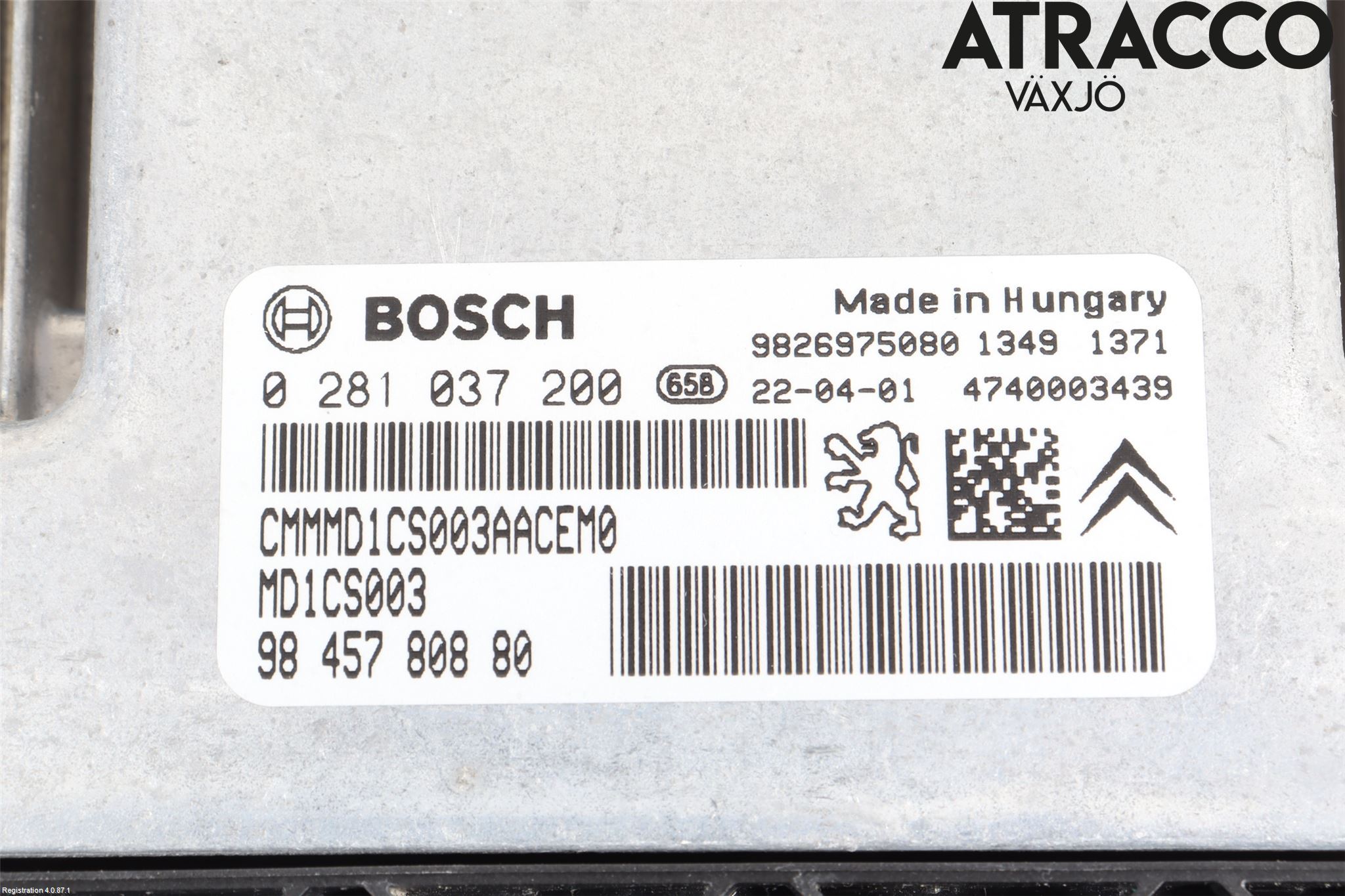 Peugeot 3008 17-24 Styreenhet Dieselpumpe