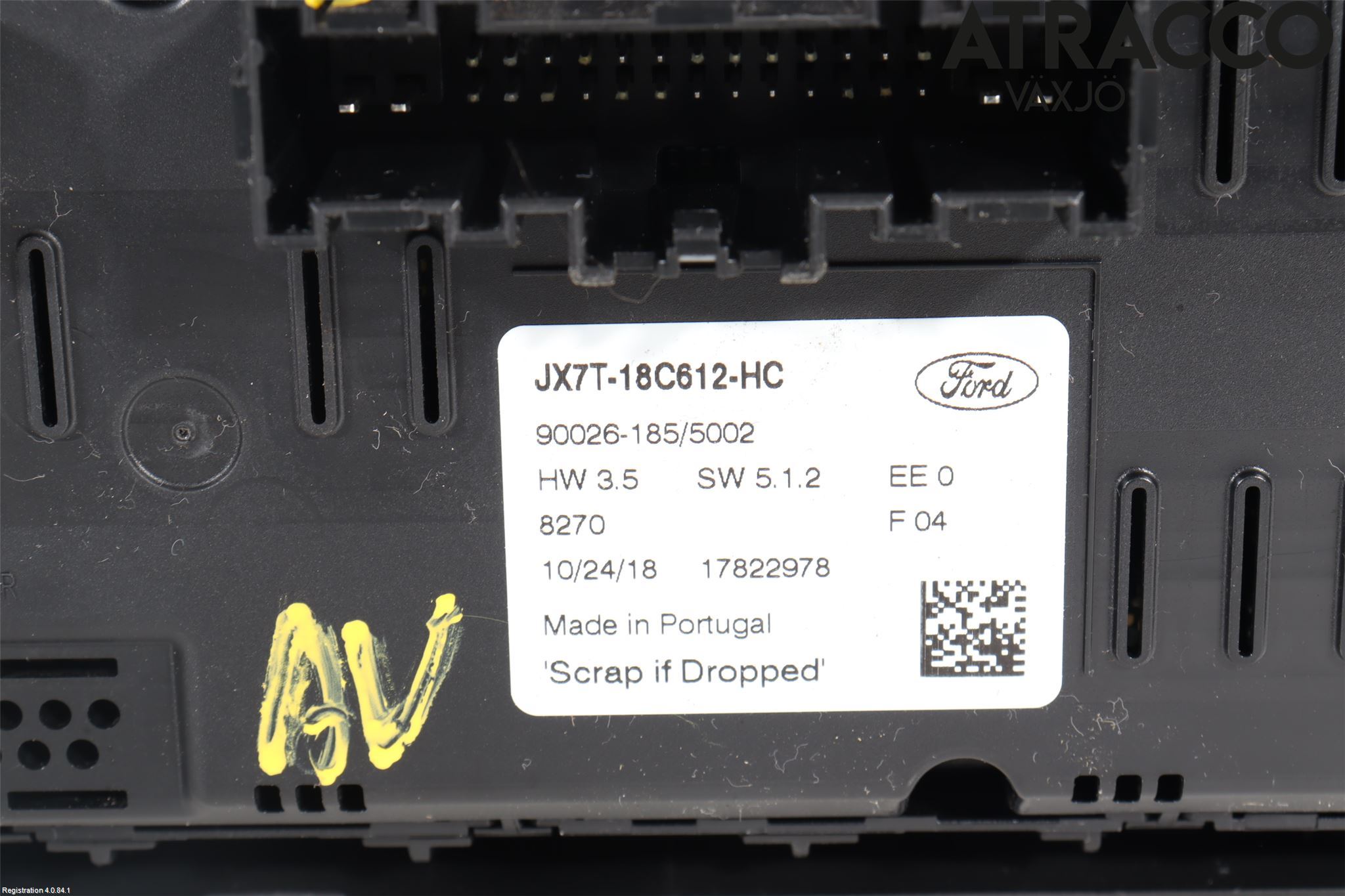 Ford FOCUS 19- Varme Ac Betjening-Display