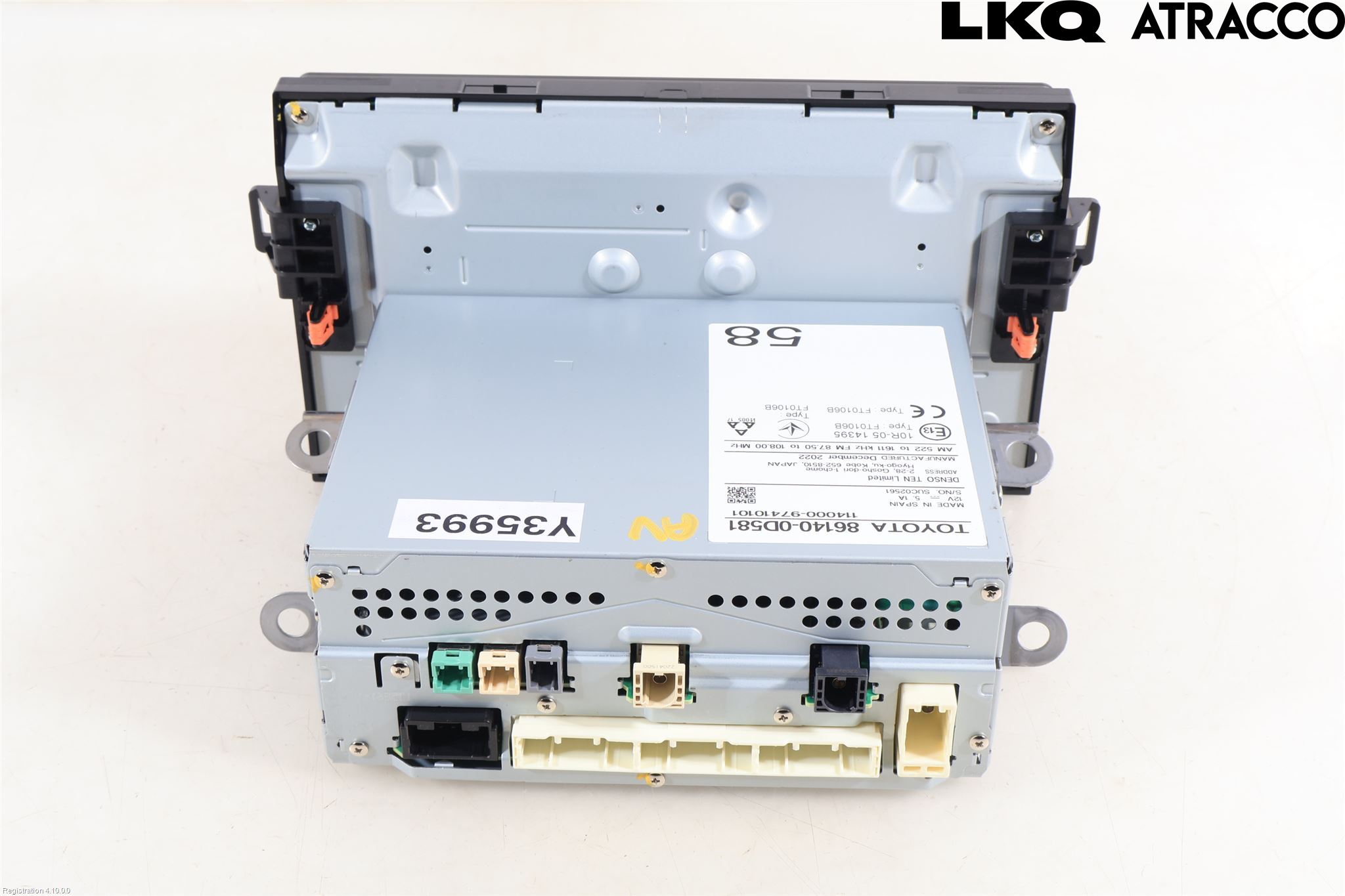 Toyota YARIS XP21 20- Stereo Radio Med Cd