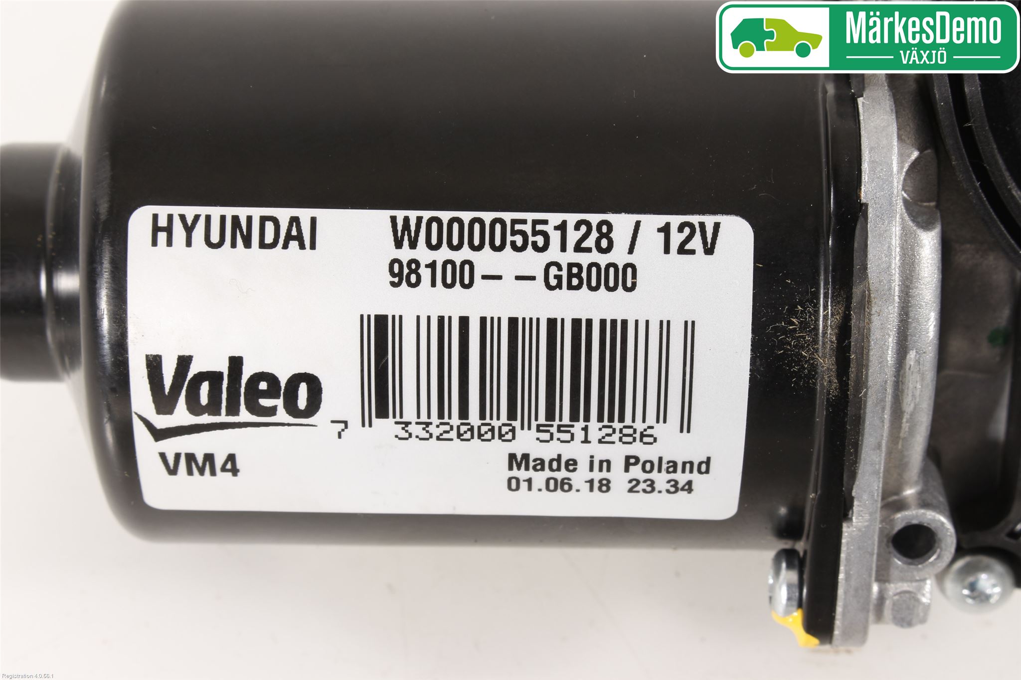 Hyundai i20 GB 15-20 Viskermotor Frontrute