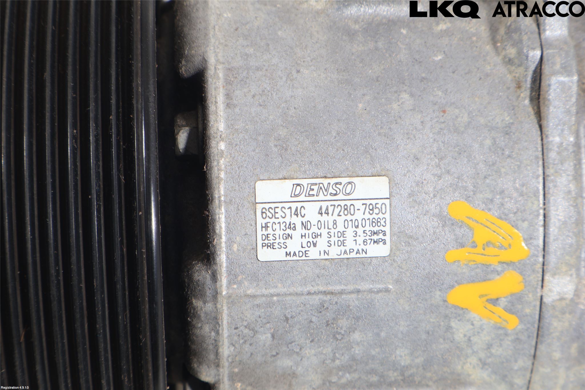 Toyota RAV4 13-18 Varme Ac Kompressor