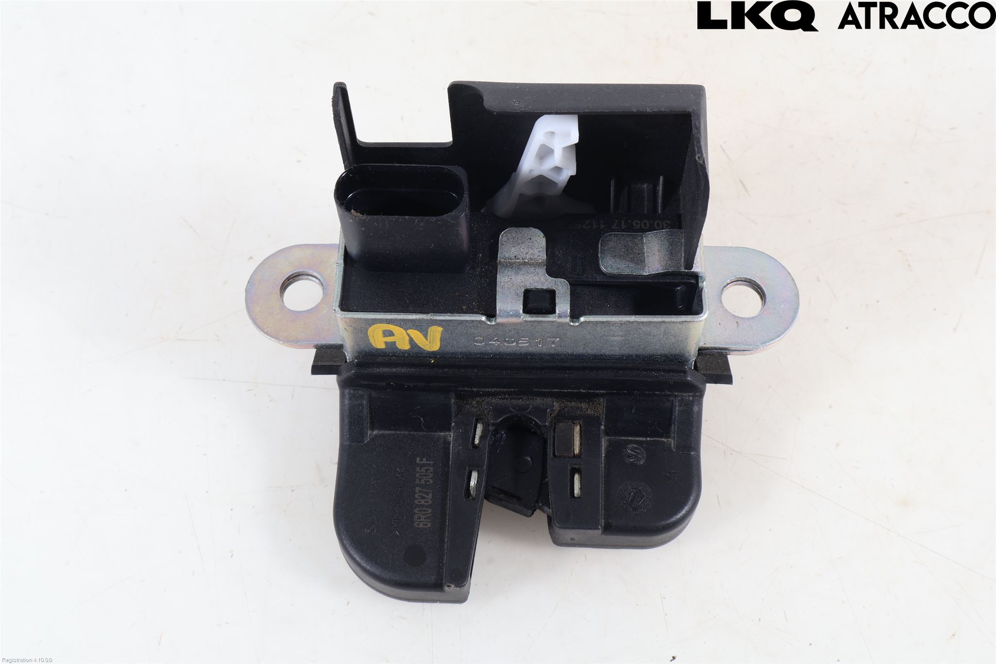 Volkswagen VW POLO 10-17 Bakluke-Lokk Låsekasse