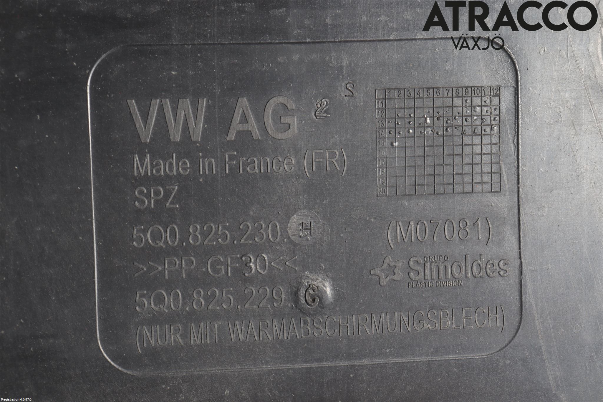 Audi A3/S3 8V 13-20 Bunnplate U Motor-Gear-Dørk