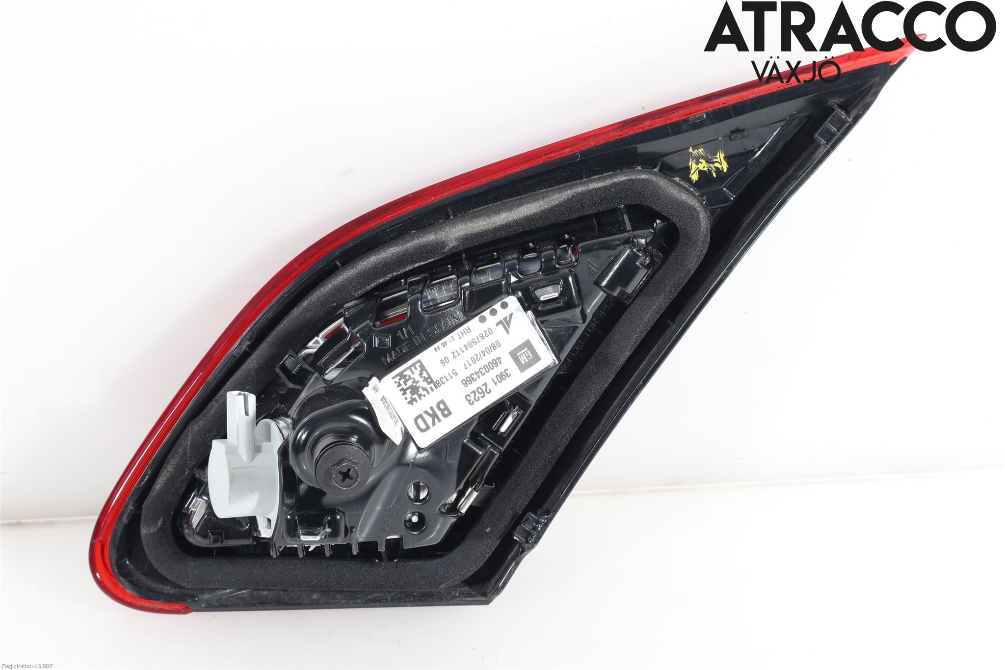 Opel CORSA E 15-19 Baklykt Venstre  På Luke(Indre