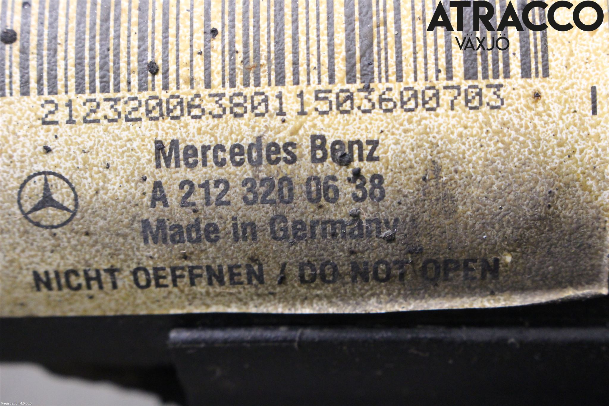 Mercedes-Benz MB E-KLASS (W212) 09-16 Fjærbein Foran Høyre