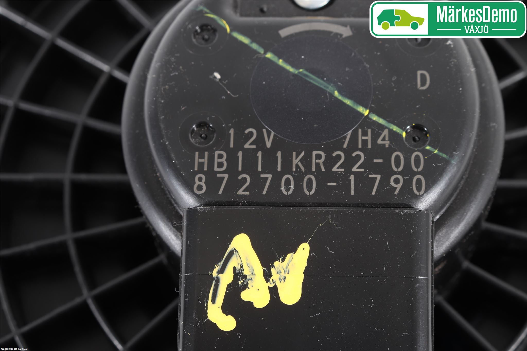 Mazda 3 III 14-19 Varmeapparat Viftemotor